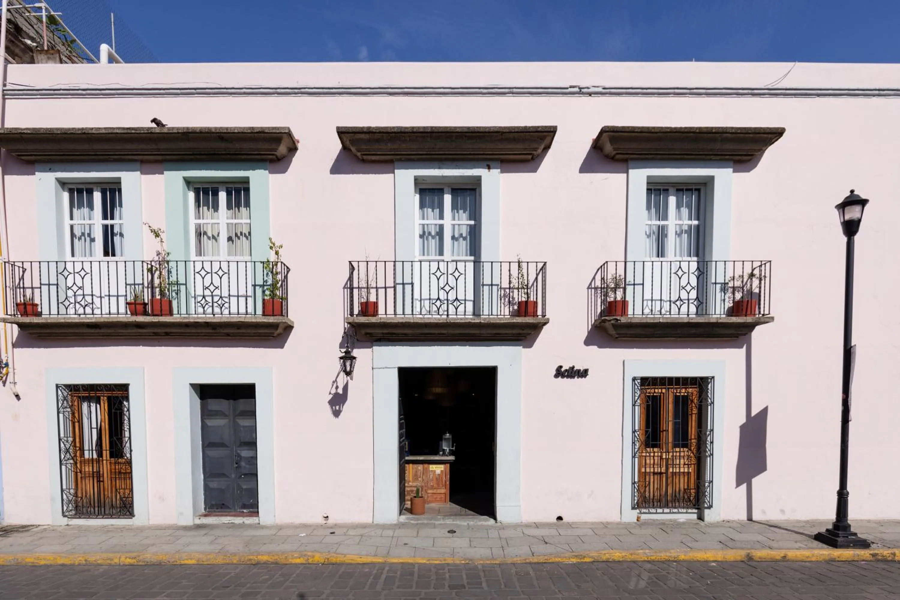 Facade/entrance in Selina Oaxaca