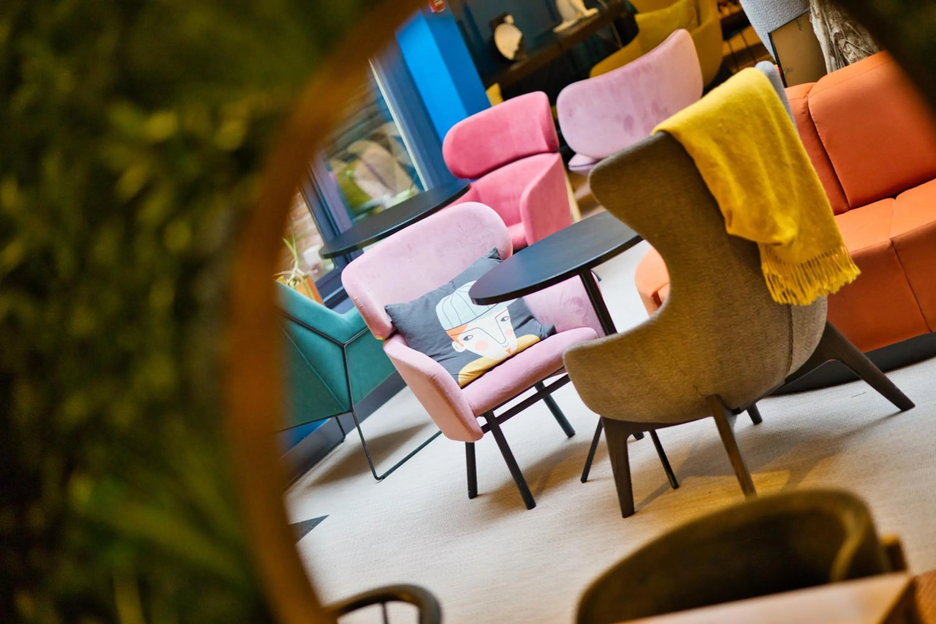 Living room in B&B HOTEL Brussels Centre Louise