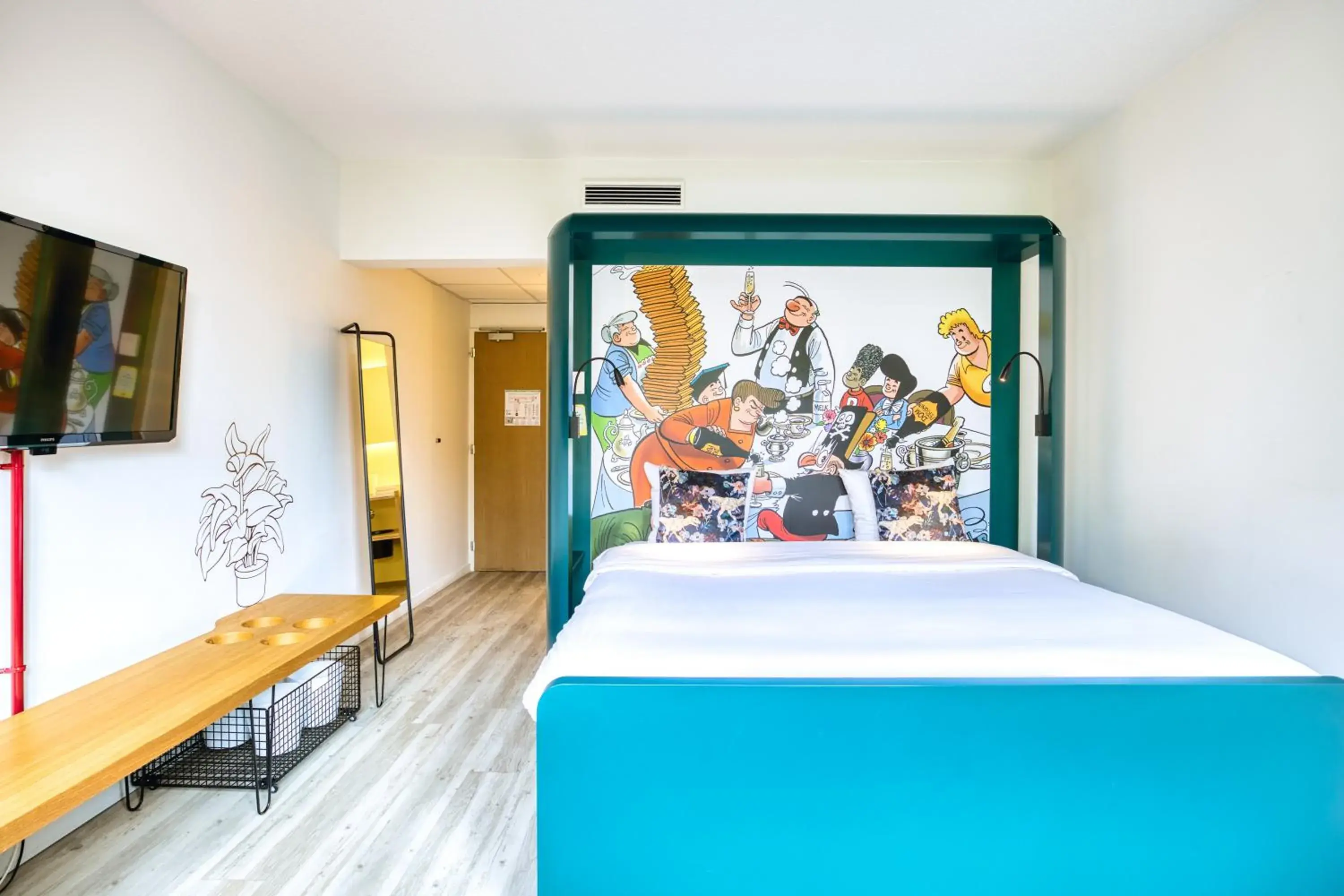 Superior Double Room in B&B HOTEL Brussels Centre Louise Superior Double Room in B&B HOTEL Brussels Centre Louise