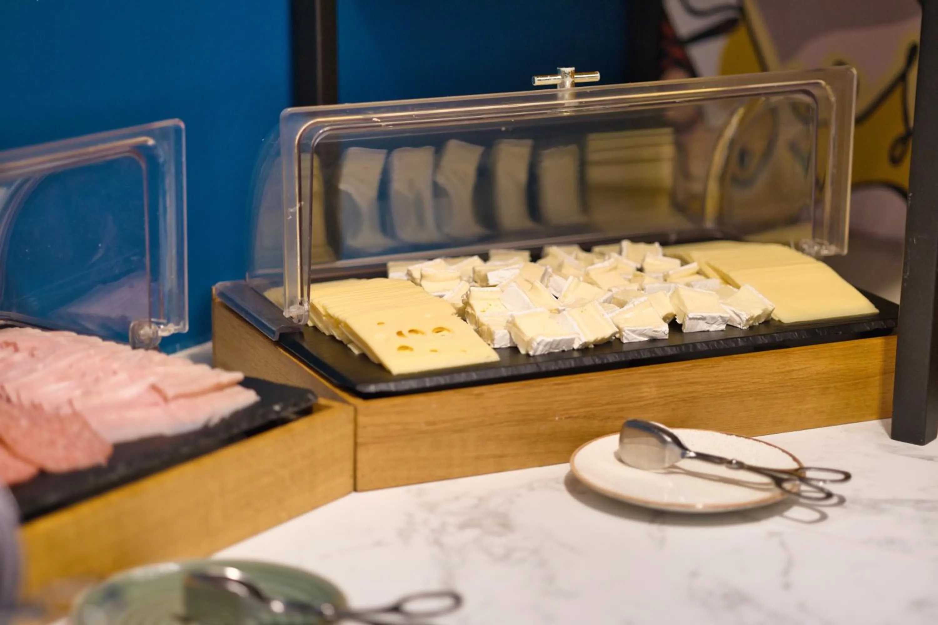 Buffet breakfast in B&B HOTEL Brussels Centre Louise