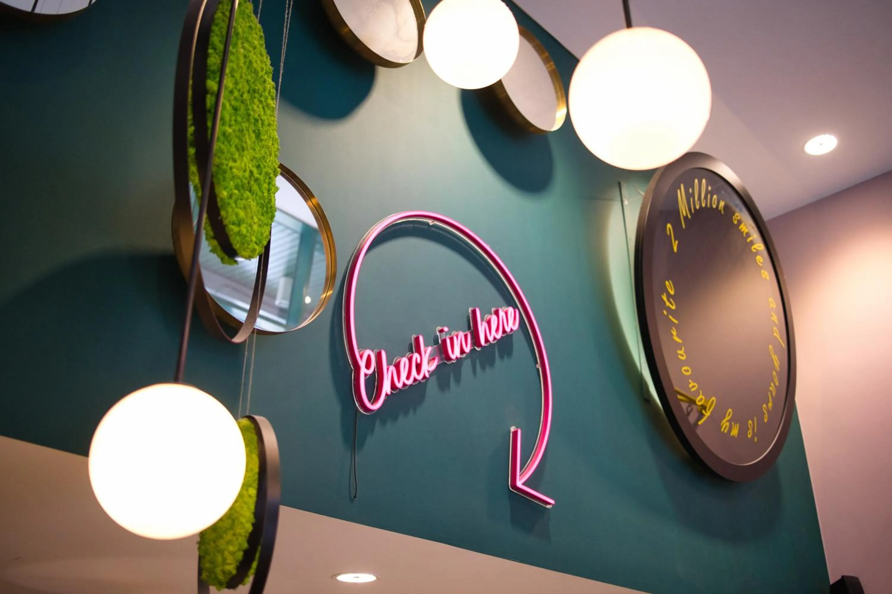 Decorative detail in B&B HOTEL Brussels Centre Louise