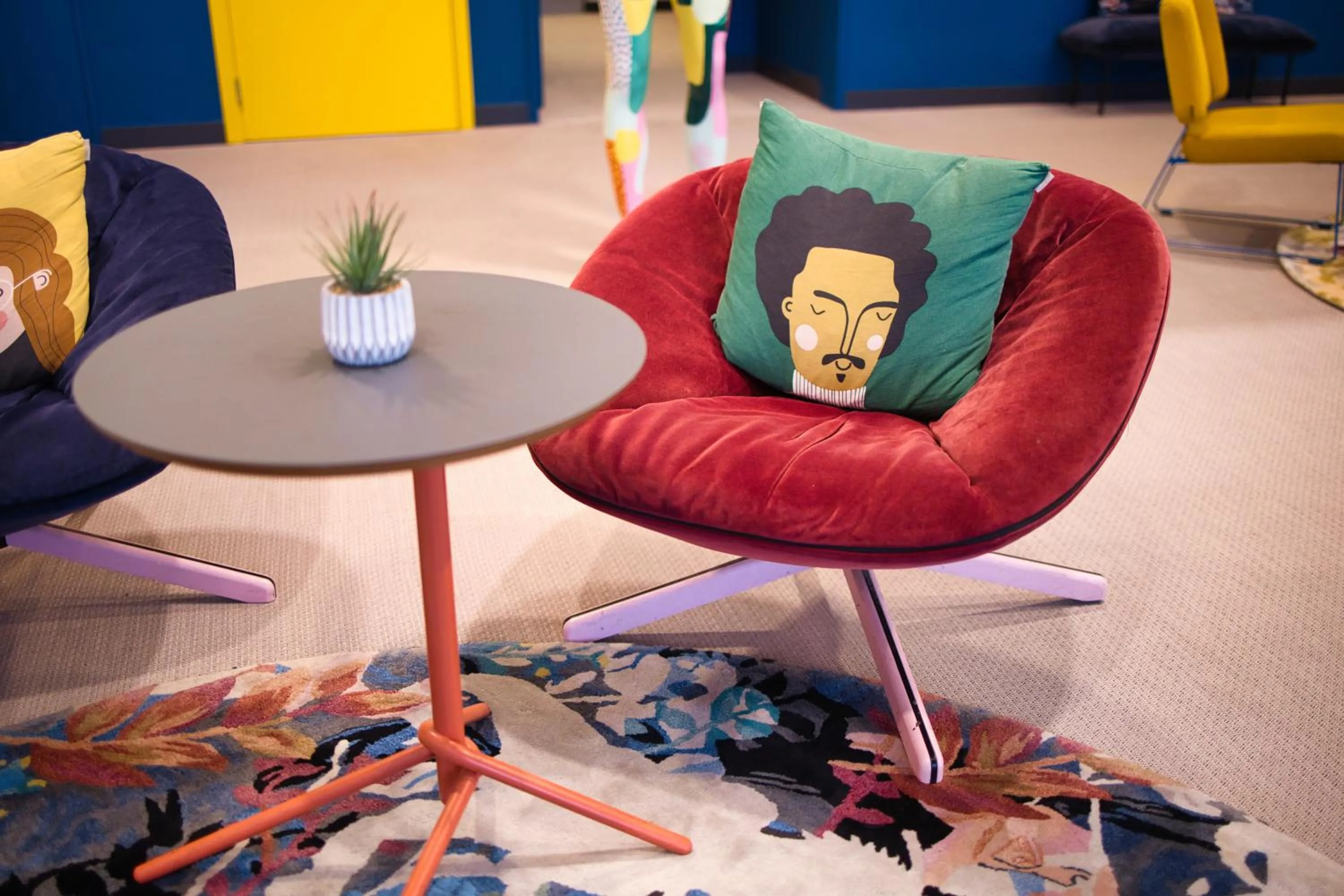 Decorative detail in B&B HOTEL Brussels Centre Louise