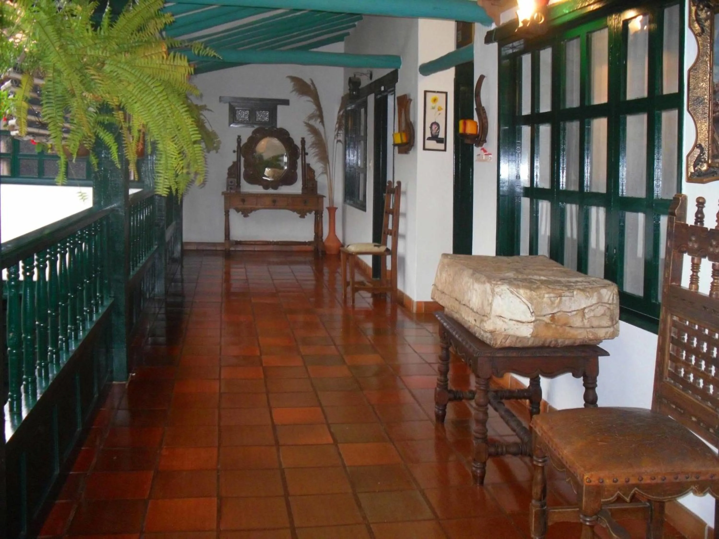 Balcony/Terrace in Hotel Antonio Nariño