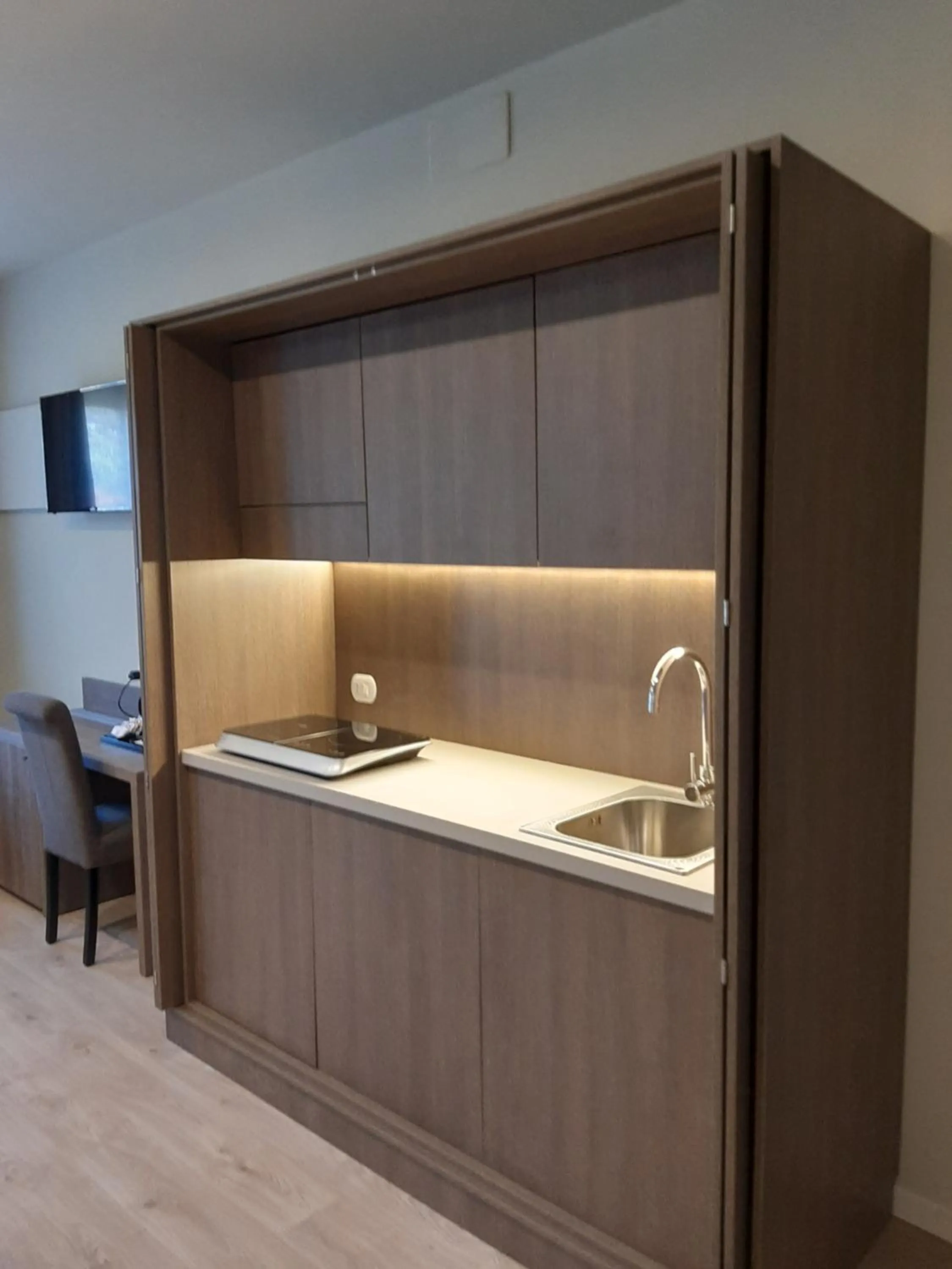 Kitchen or kitchenette in Al-Colle