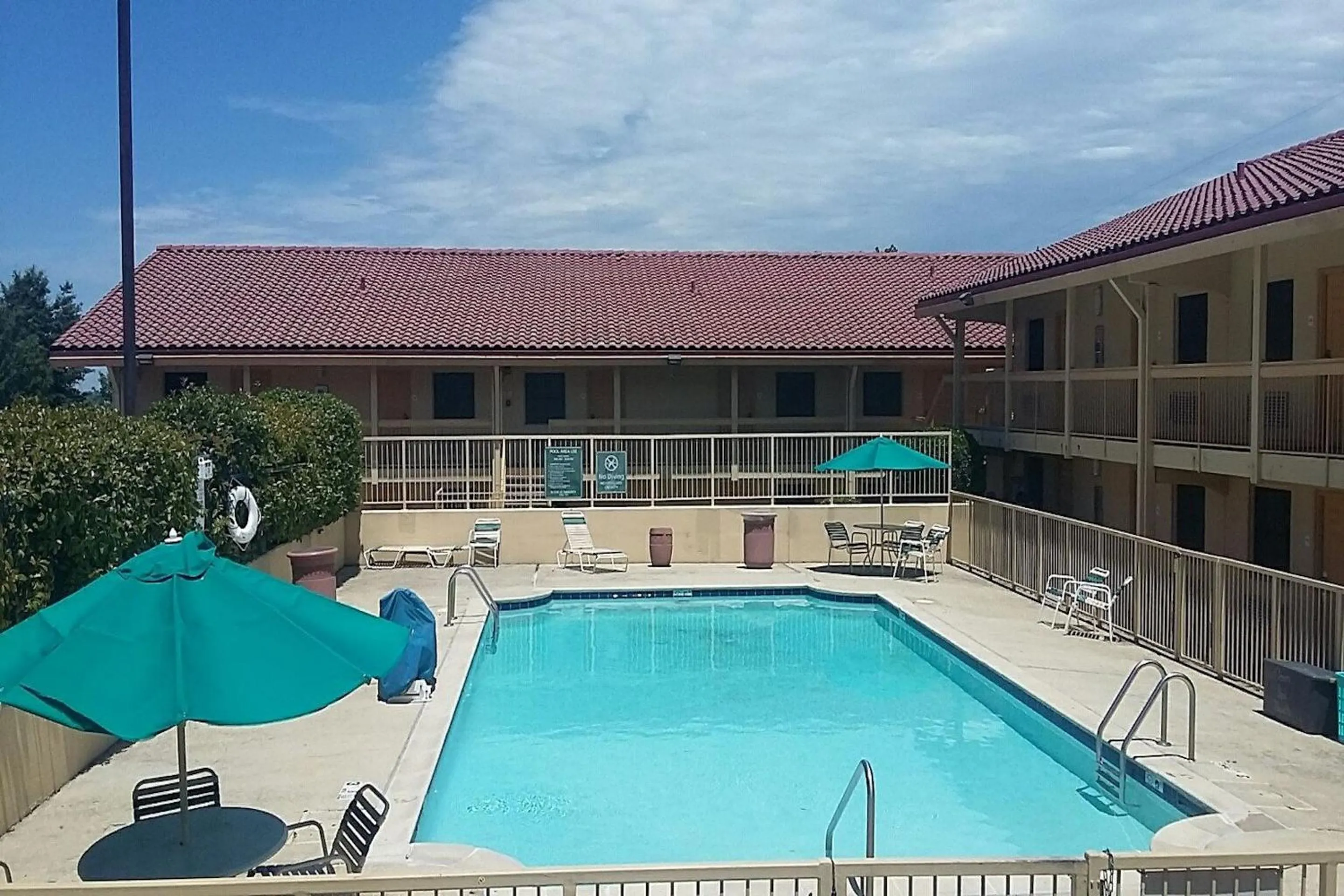 Swimming pool in Motel 6-North Little Rock, AR - McCain