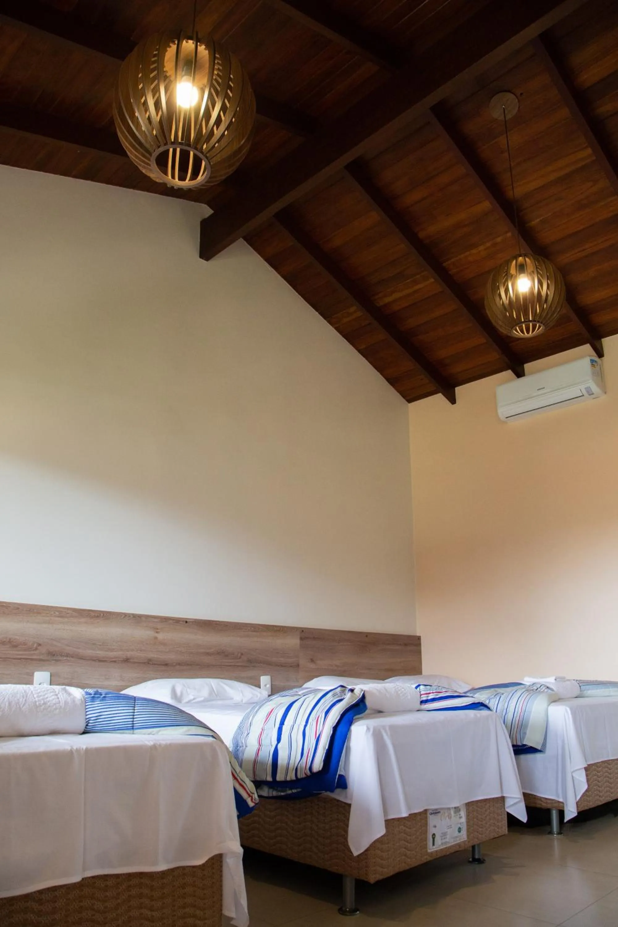 Bed in Pousada dos Guias