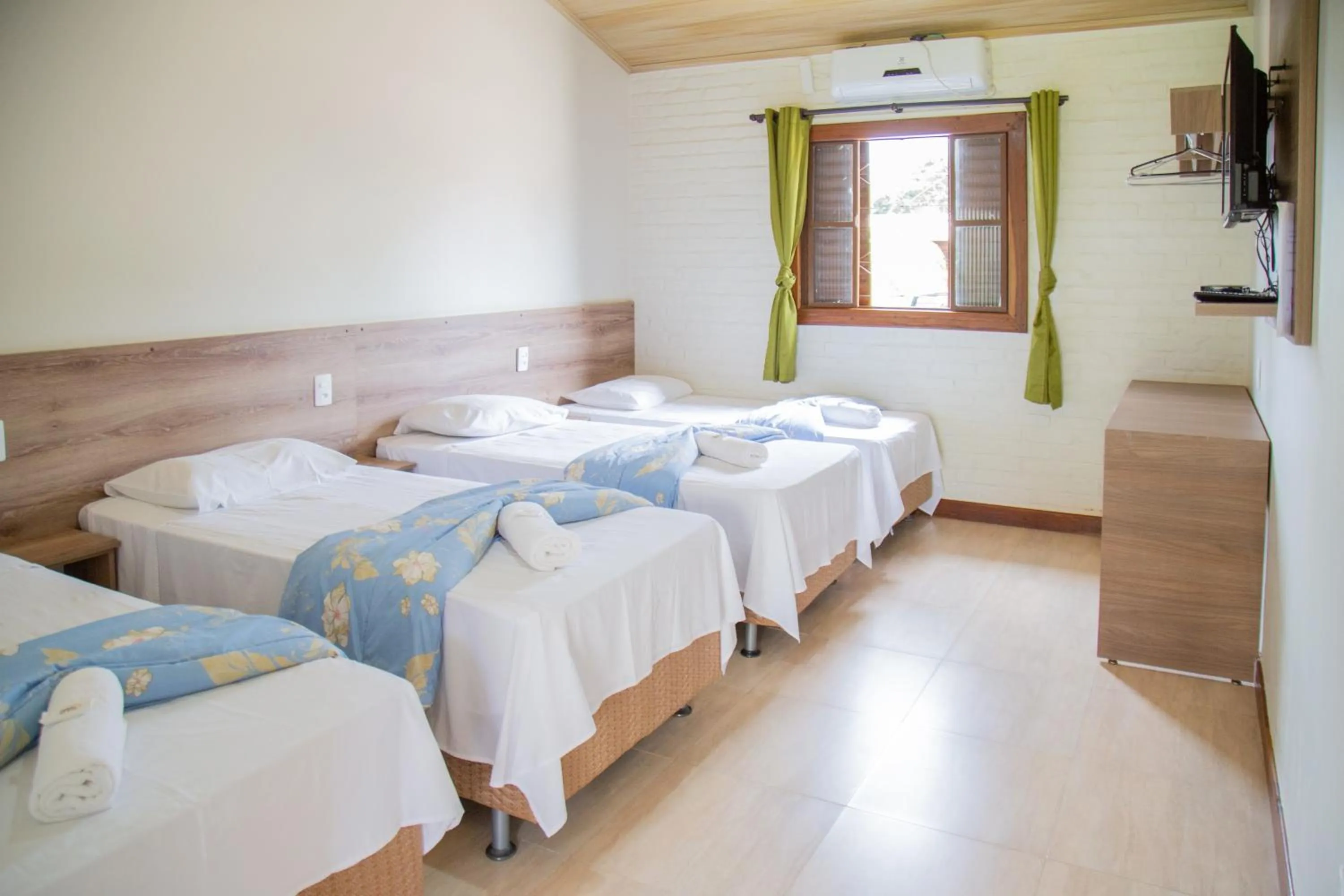 Bed in Pousada dos Guias