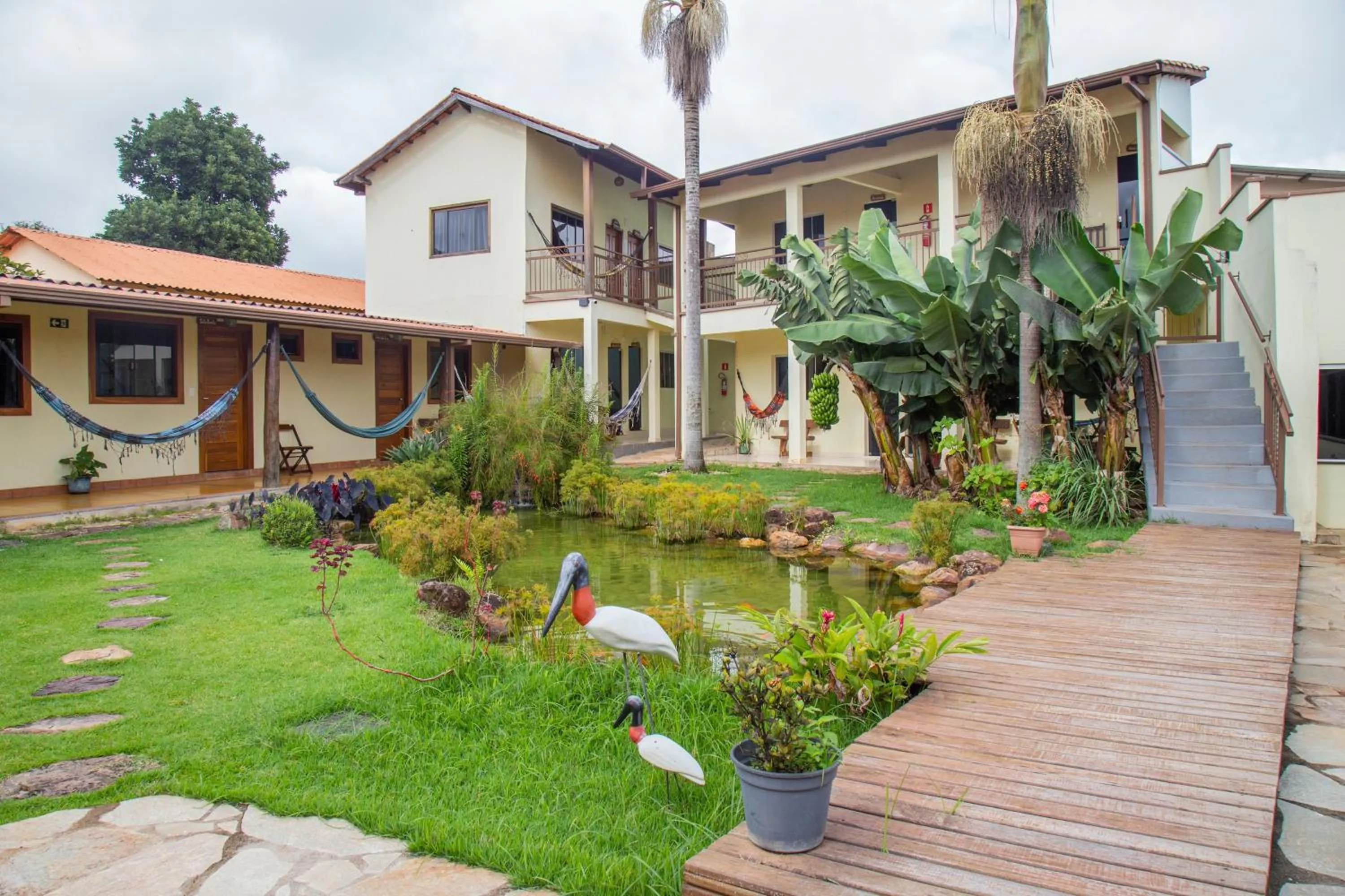 Garden in Pousada dos Guias