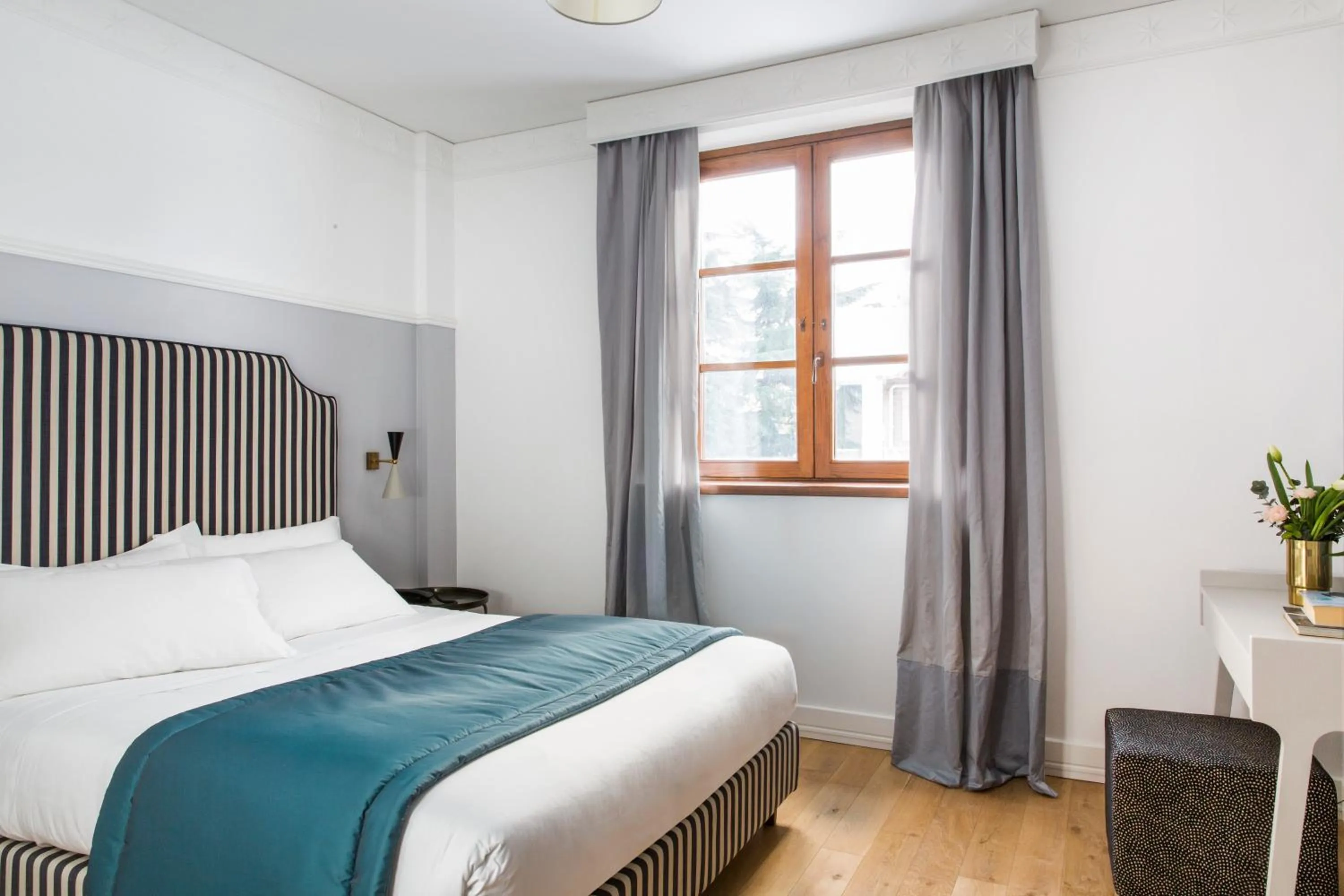 Bed in Favilla Hotel di Charme