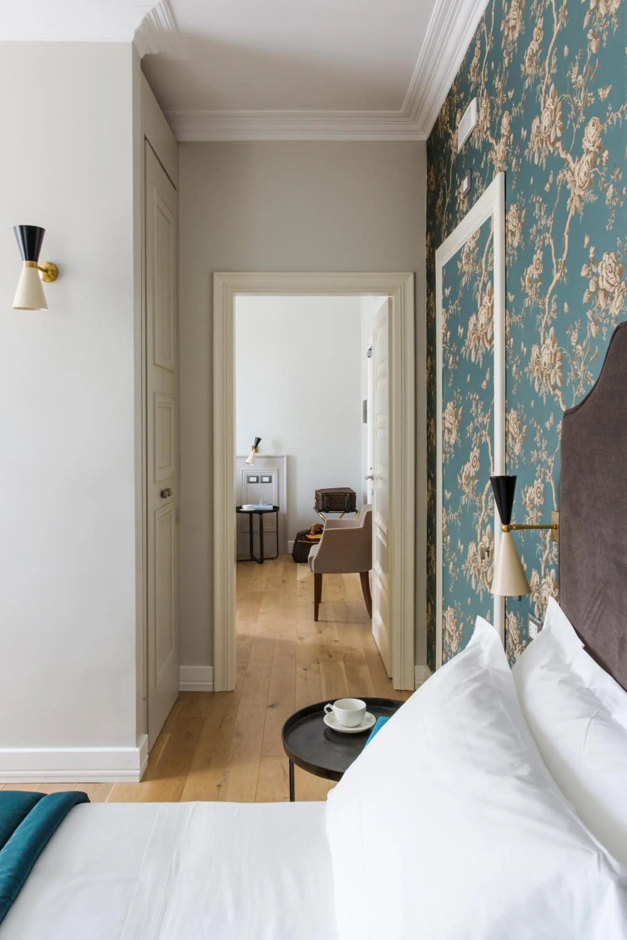 Bed in Favilla Hotel di Charme