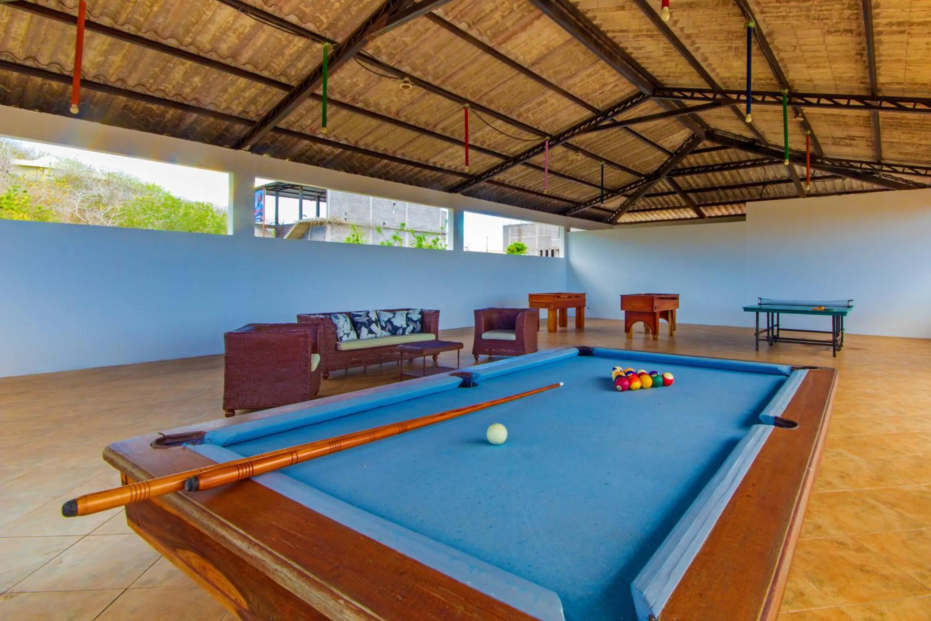 Game Room in Arena Blanca Eco Hotel