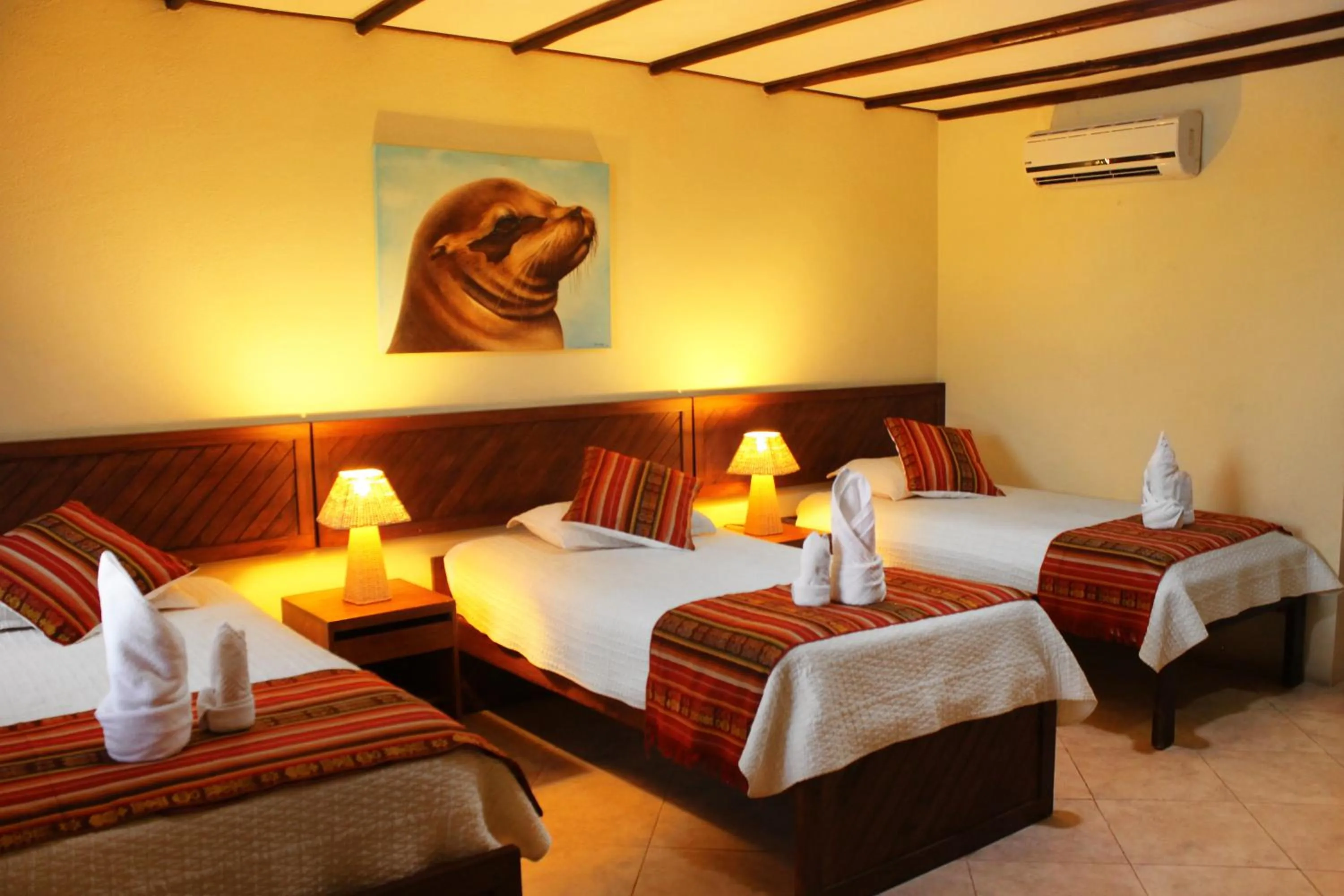 Bed in Arena Blanca Eco Hotel