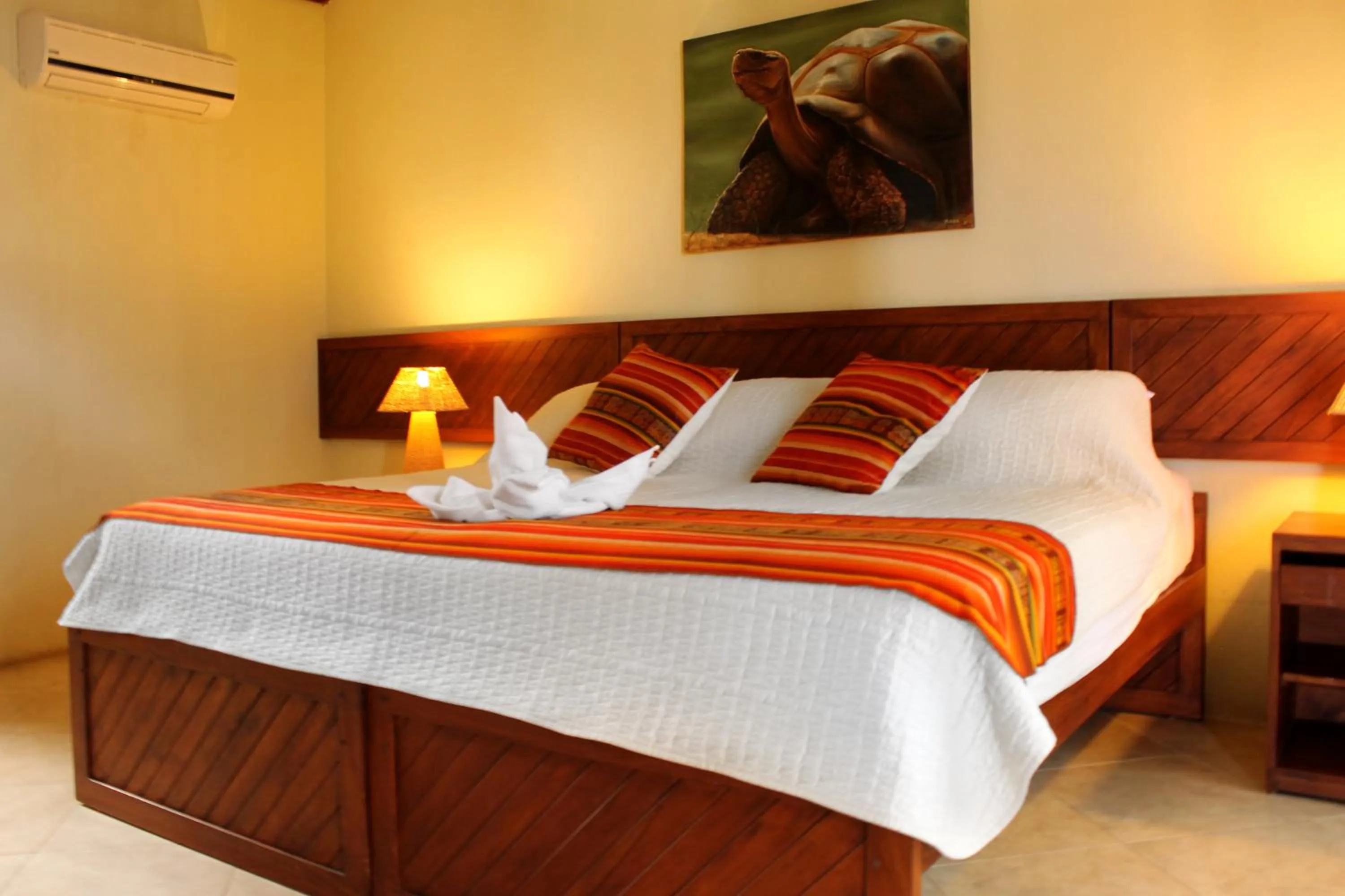 Bed in Arena Blanca Eco Hotel