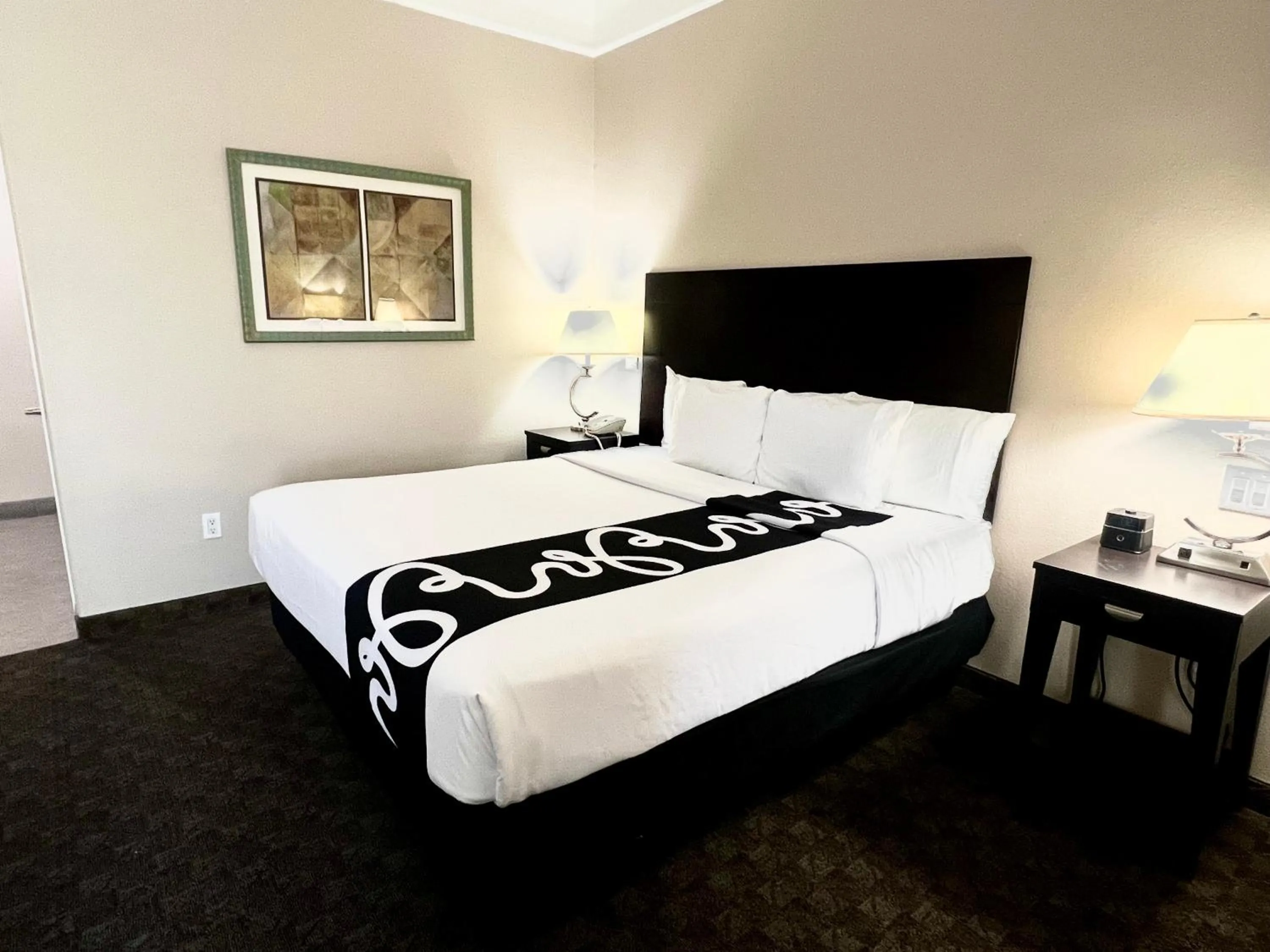 Bed in La Quinta Inn & Suites by Wyndham Pharr RGV Medical Center