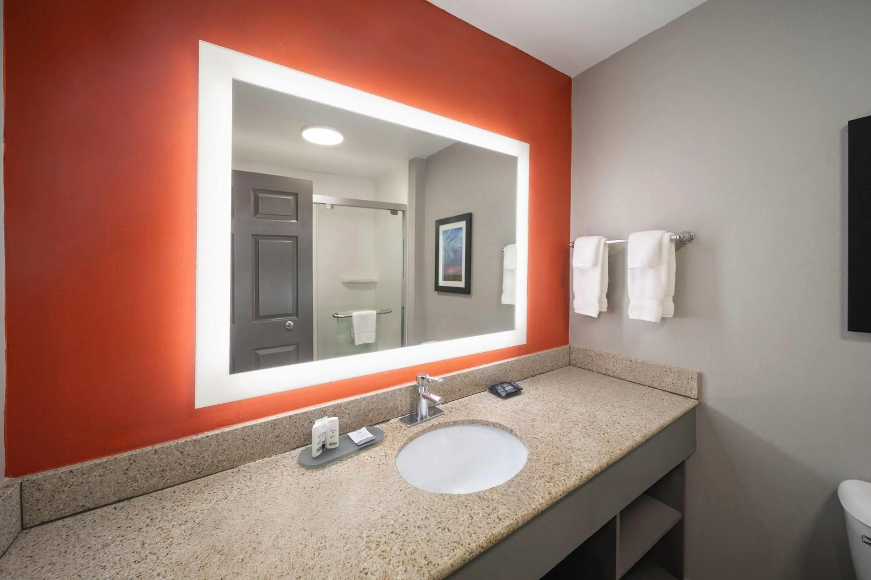 Bathroom in La Quinta by Wyndham Oklahoma City - Moore