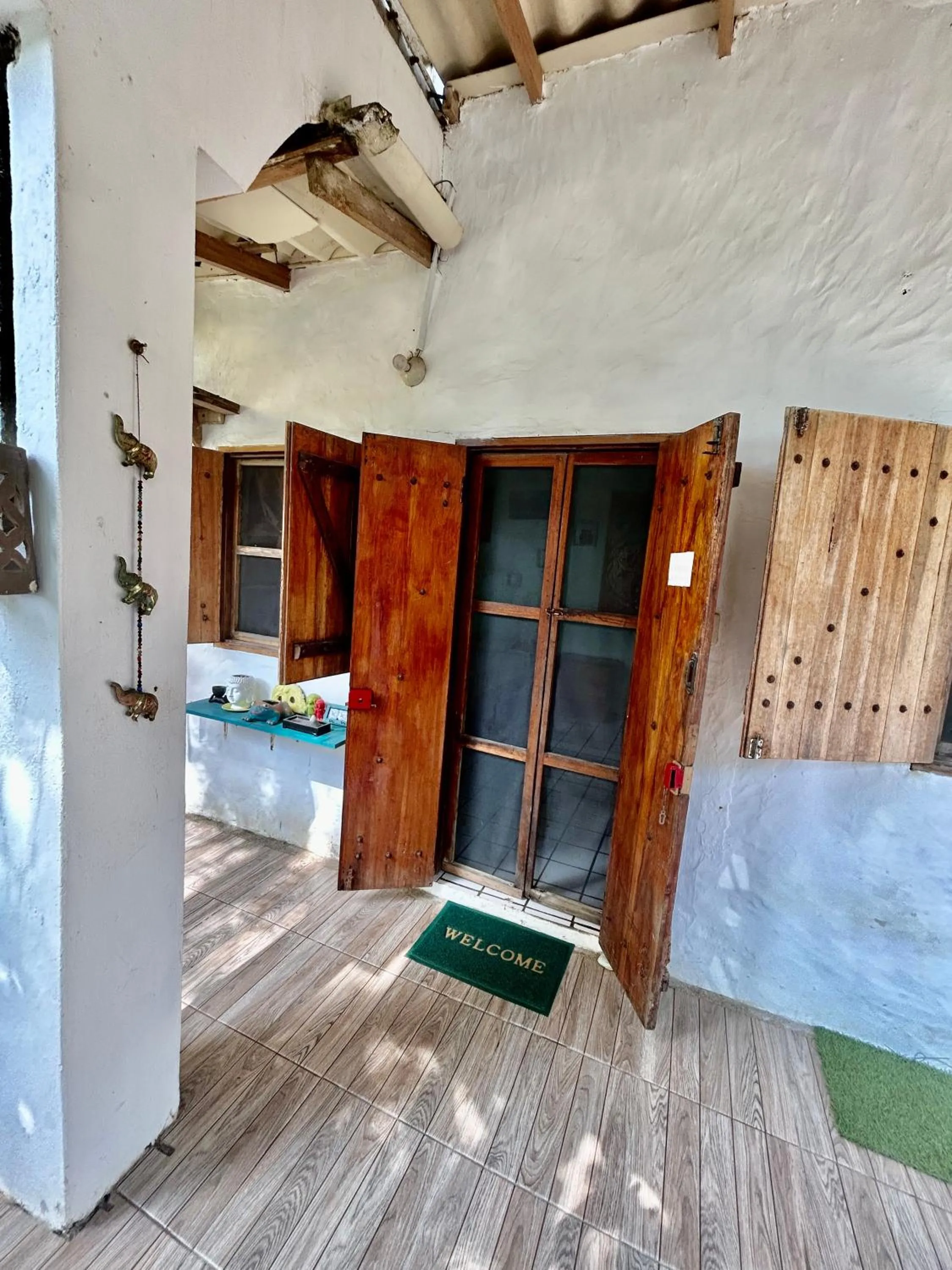 Bed in The Sea Garden House