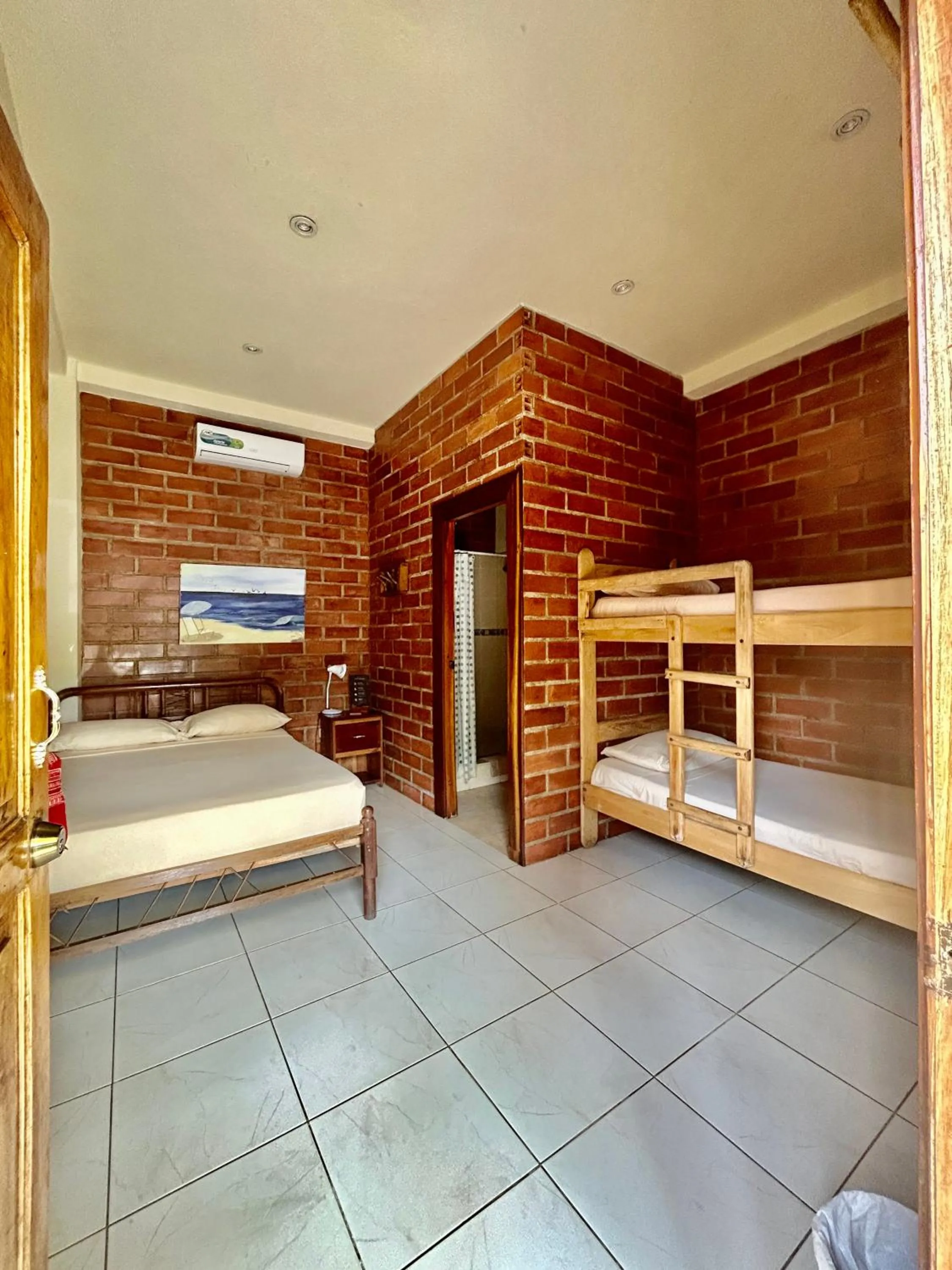 Bed in The Sea Garden House