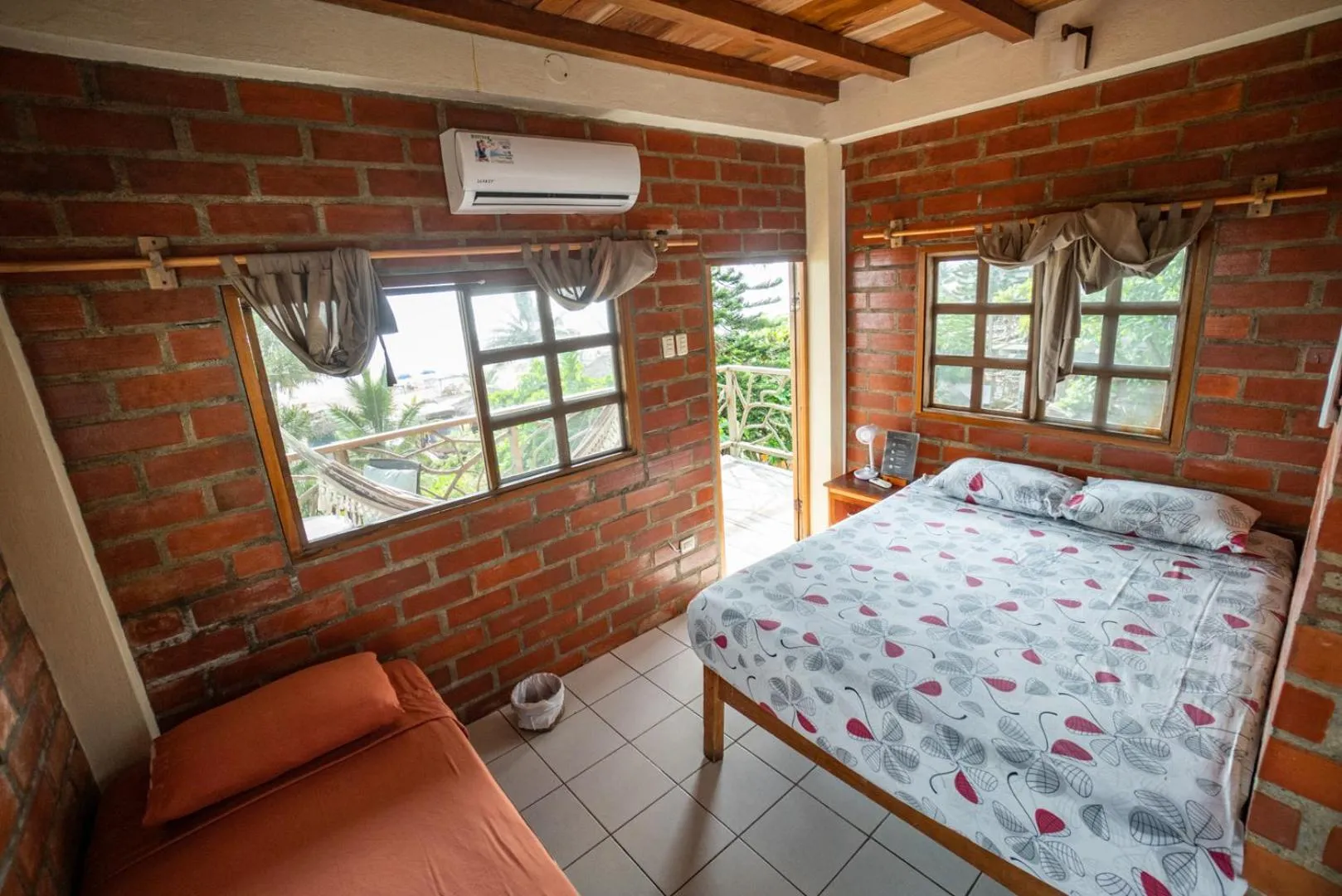 Bed in The Sea Garden House