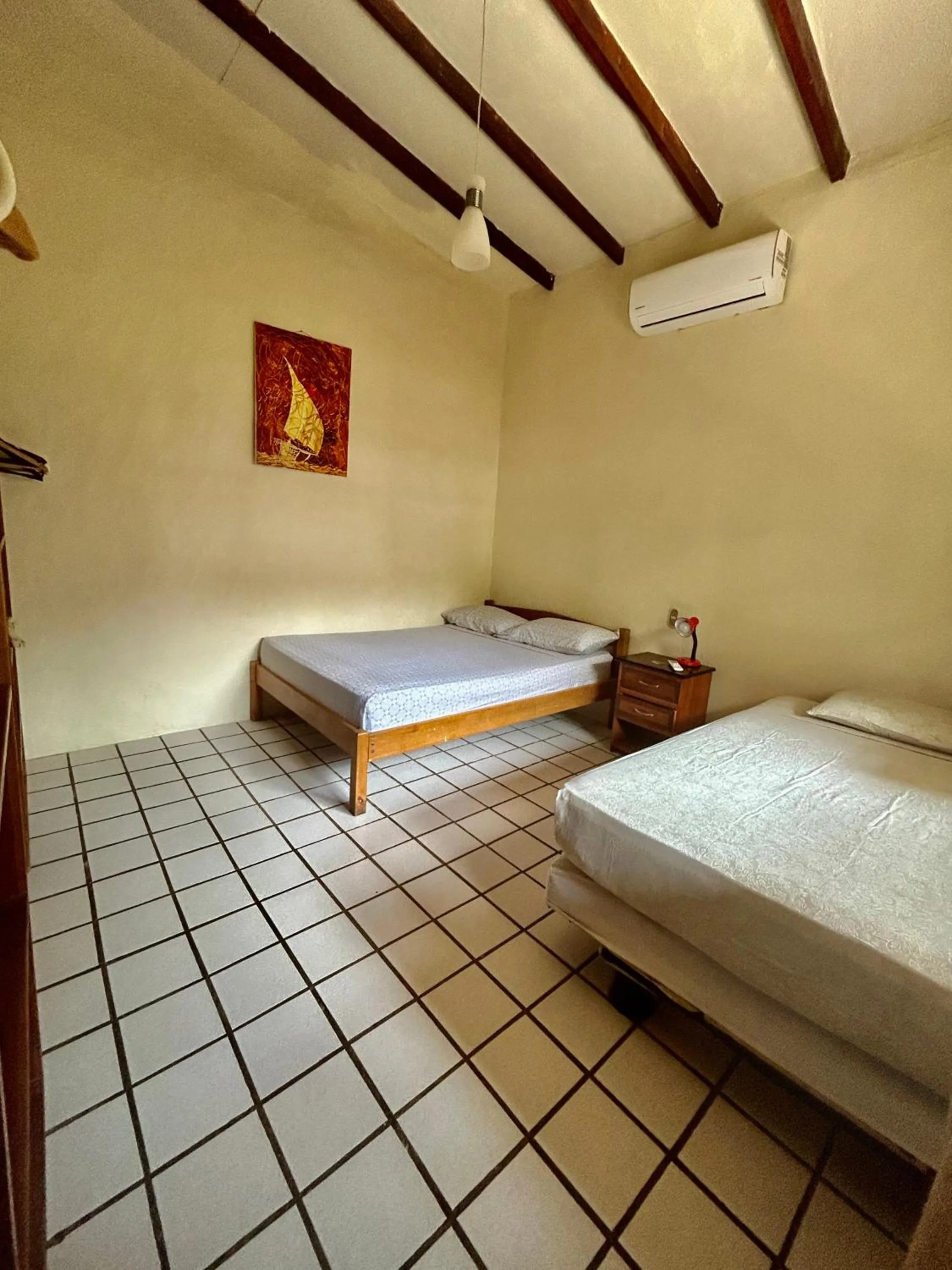 Bed in The Sea Garden House