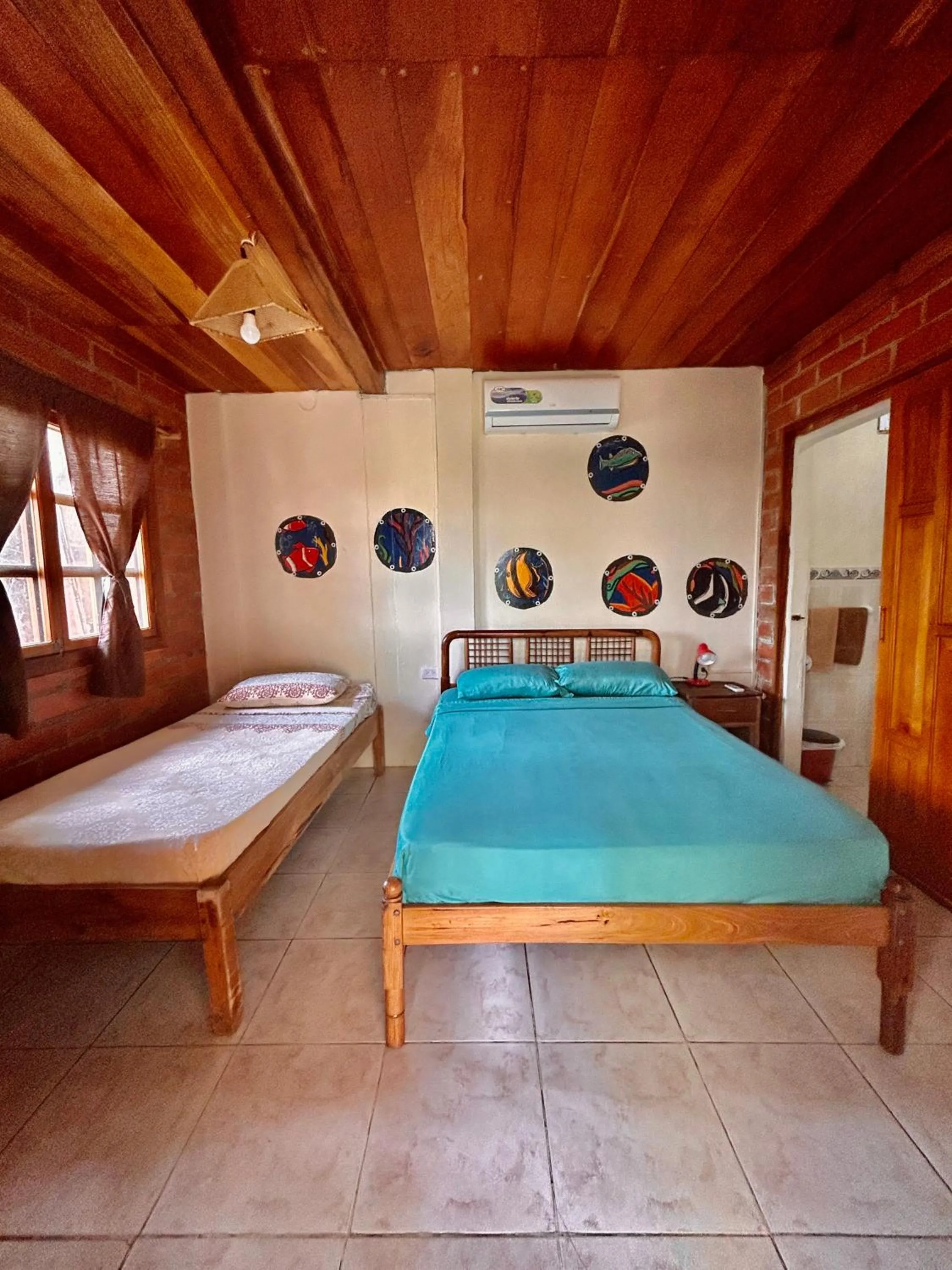 Bed in The Sea Garden House