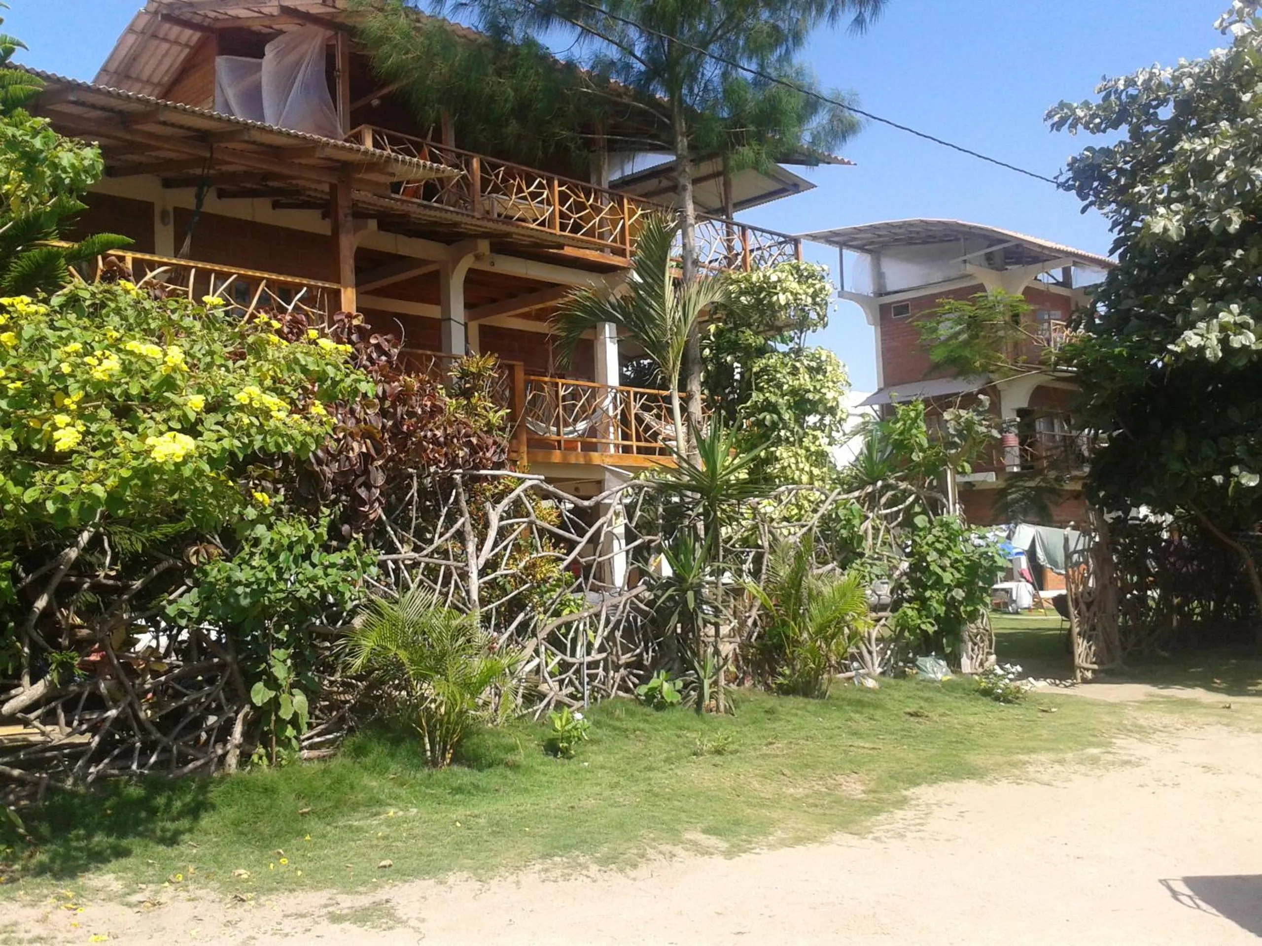 Facade/entrance in The Sea Garden House
