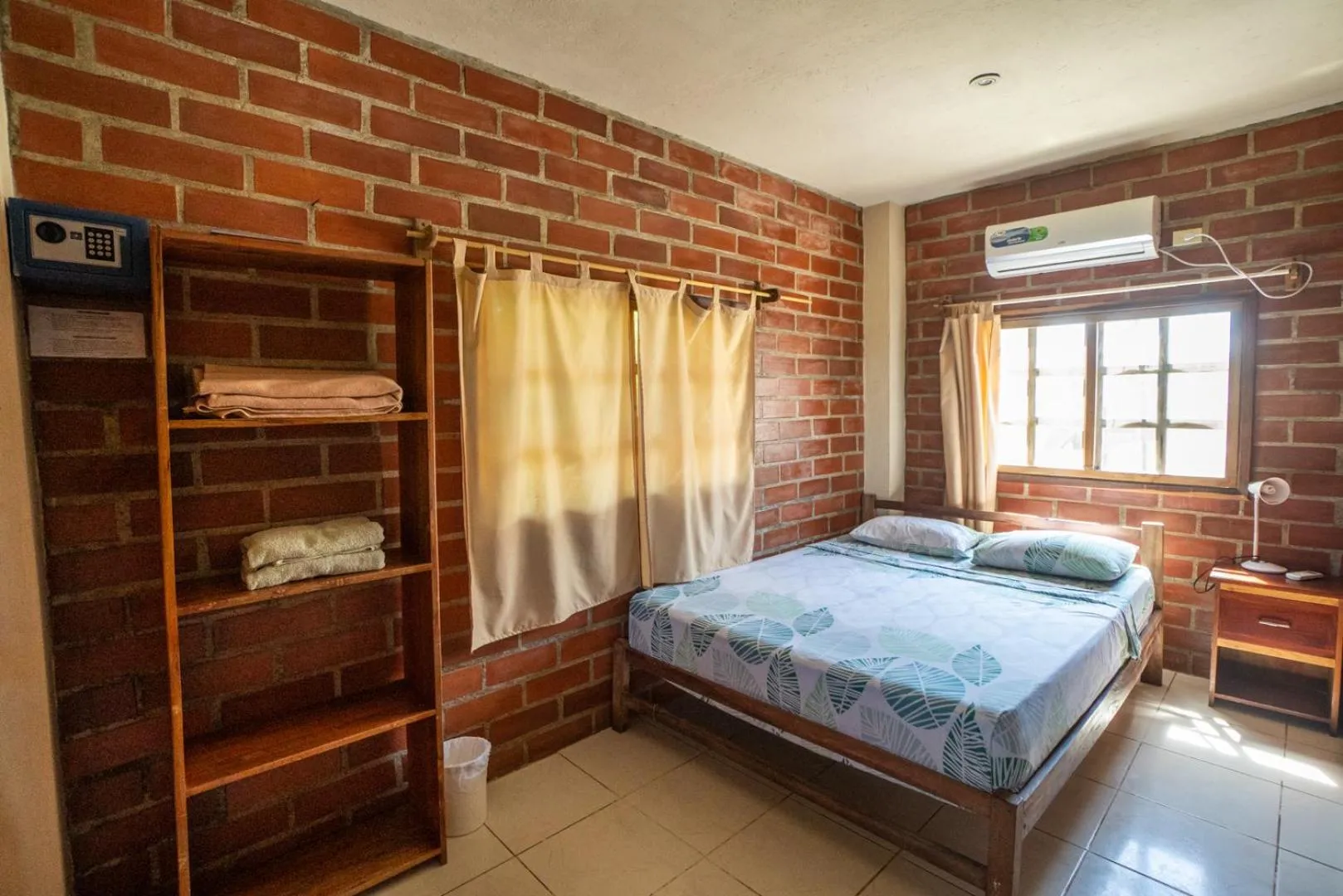 Bed in The Sea Garden House