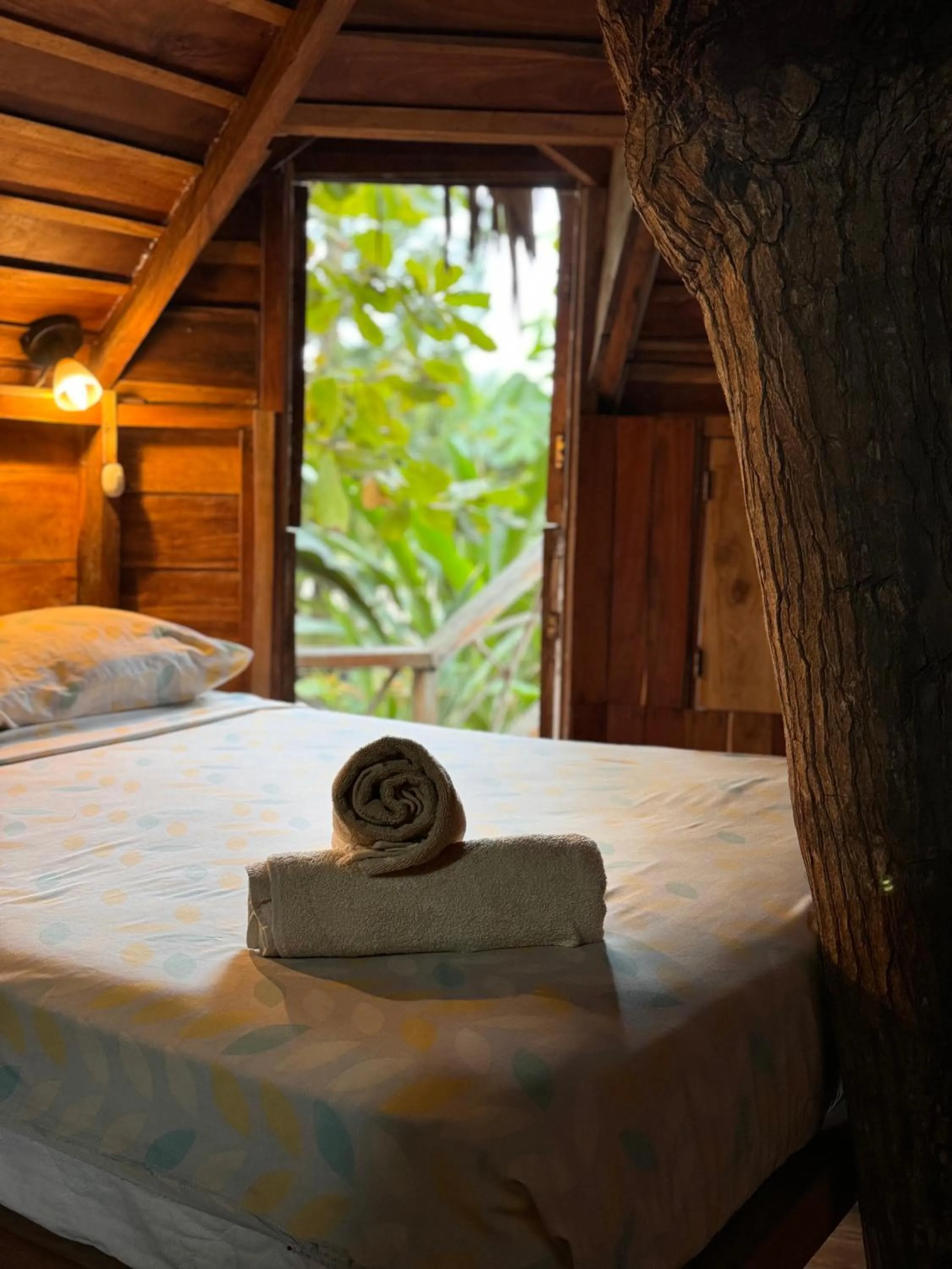 Bed in The Sea Garden House