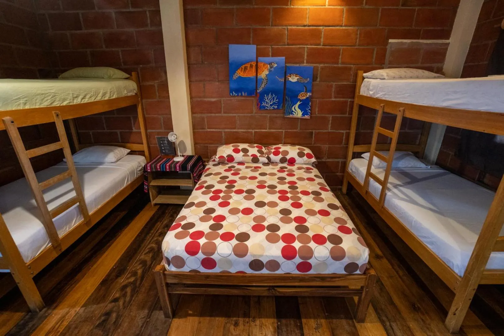 Bed in The Sea Garden House