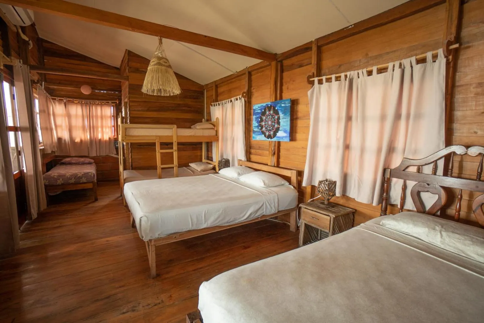 Bed in The Sea Garden House