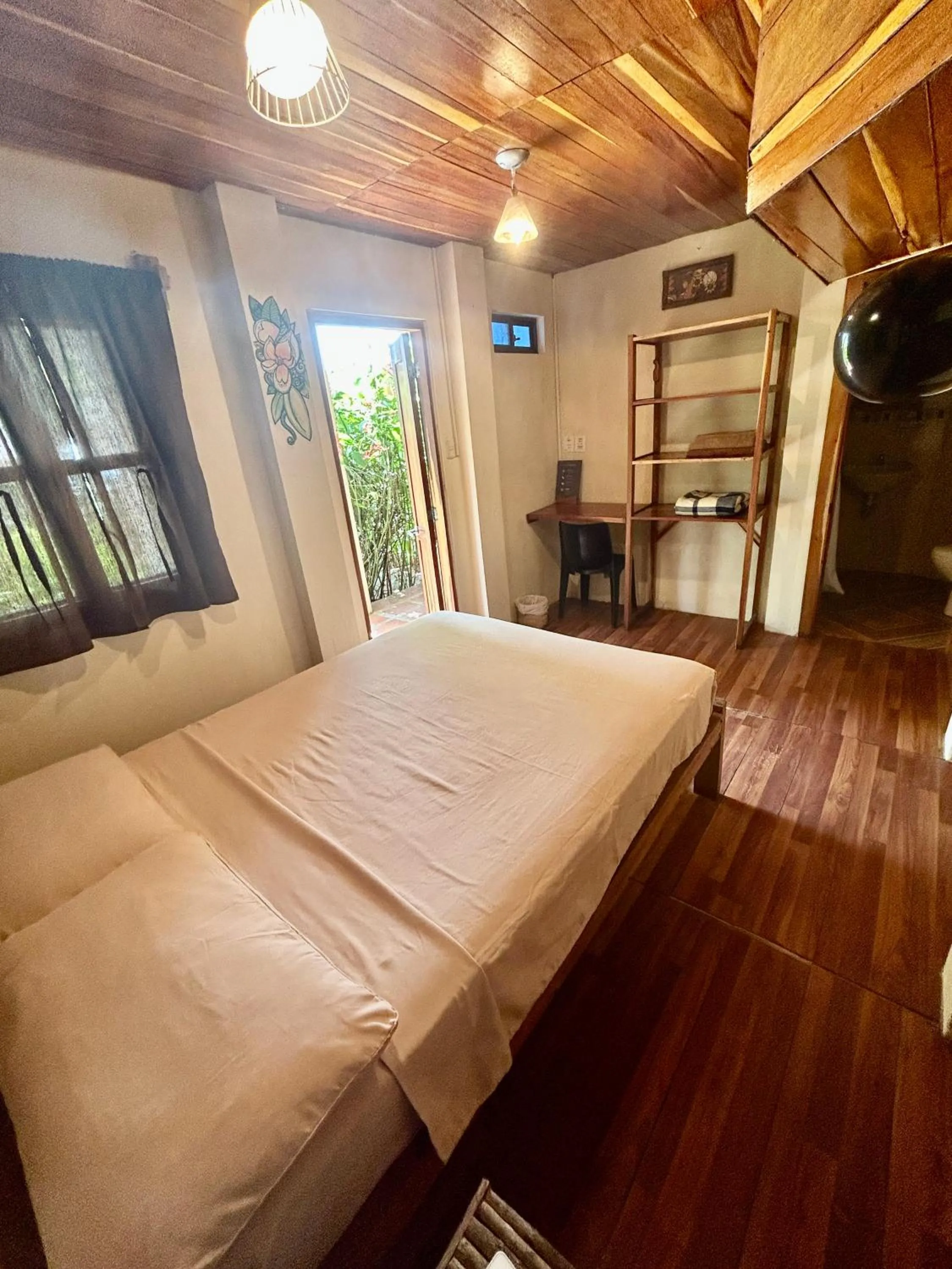 Bed in The Sea Garden House
