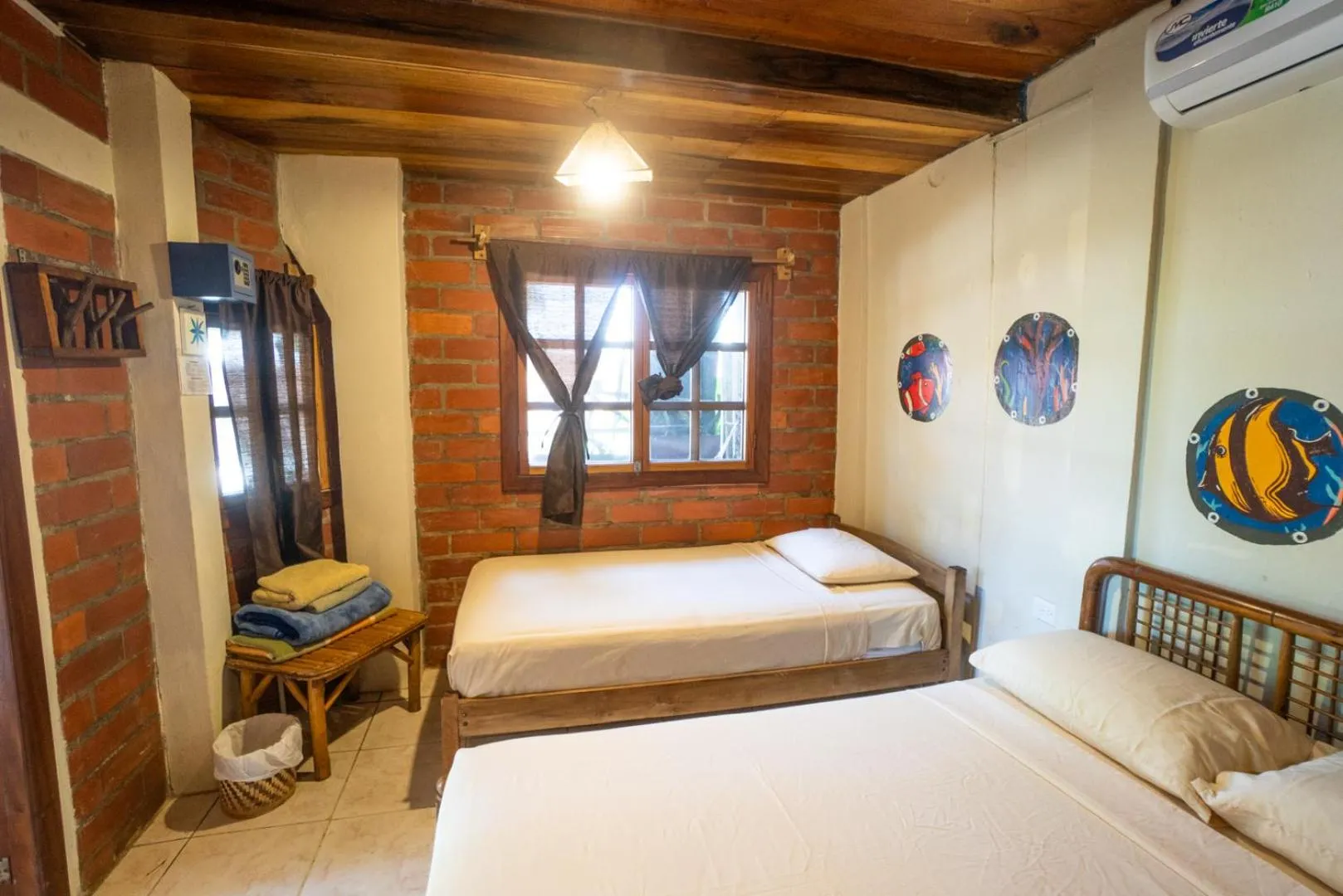 Bed in The Sea Garden House