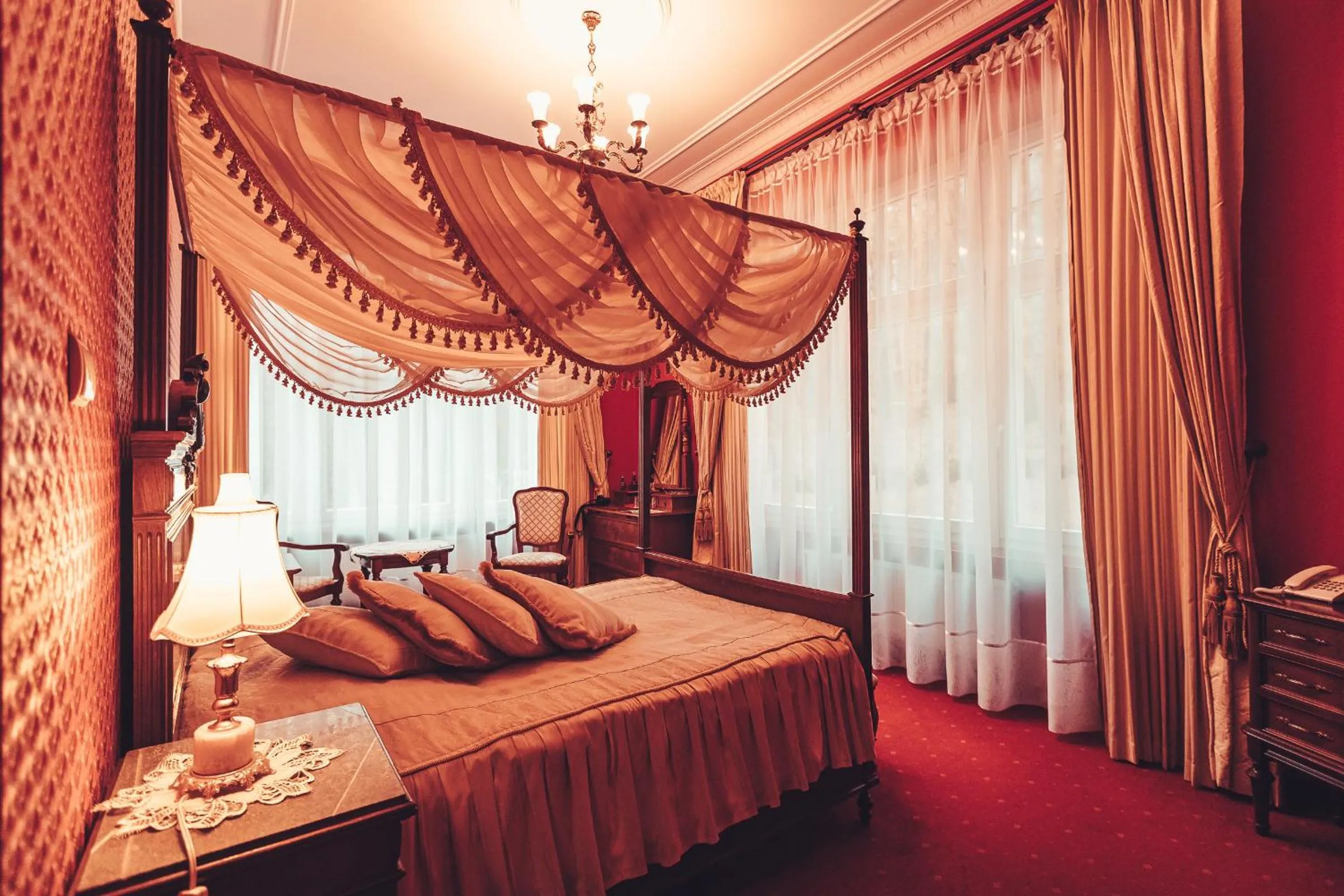 Photo of the whole room, Bed in Willa Barbara Lądek Zdrój