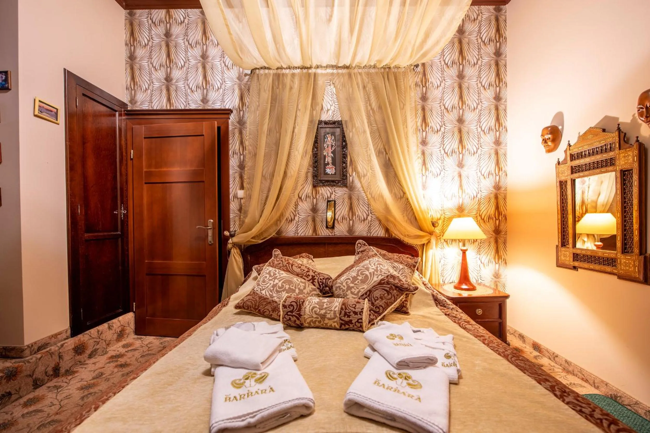 Bed in Willa Barbara Lądek Zdrój