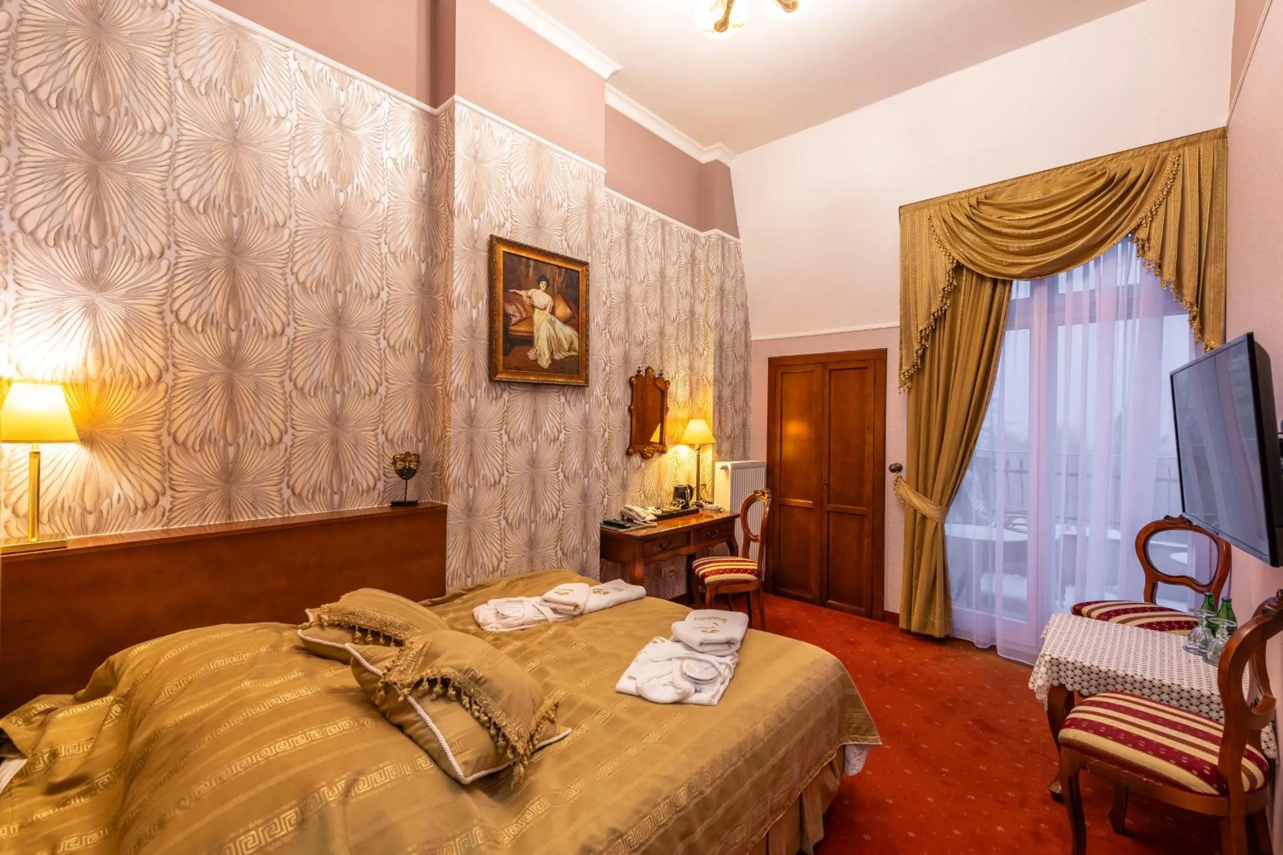 Bed in Willa Barbara Lądek Zdrój