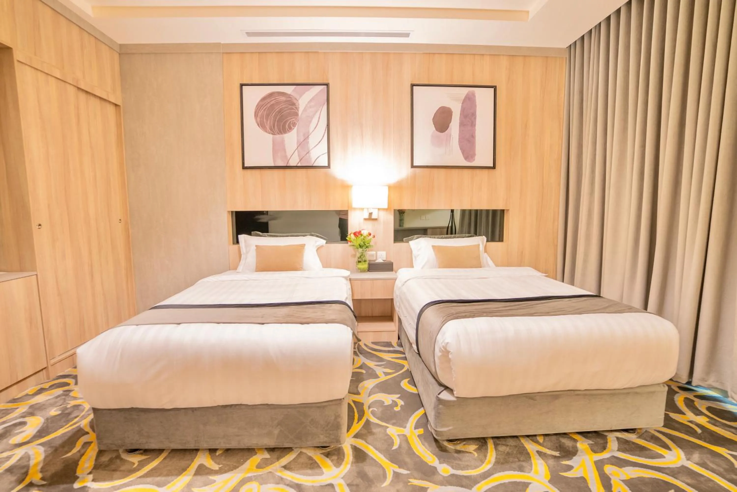 Photo of the whole room, Bed in Laten Suites Serviced Apartment Al Naseem