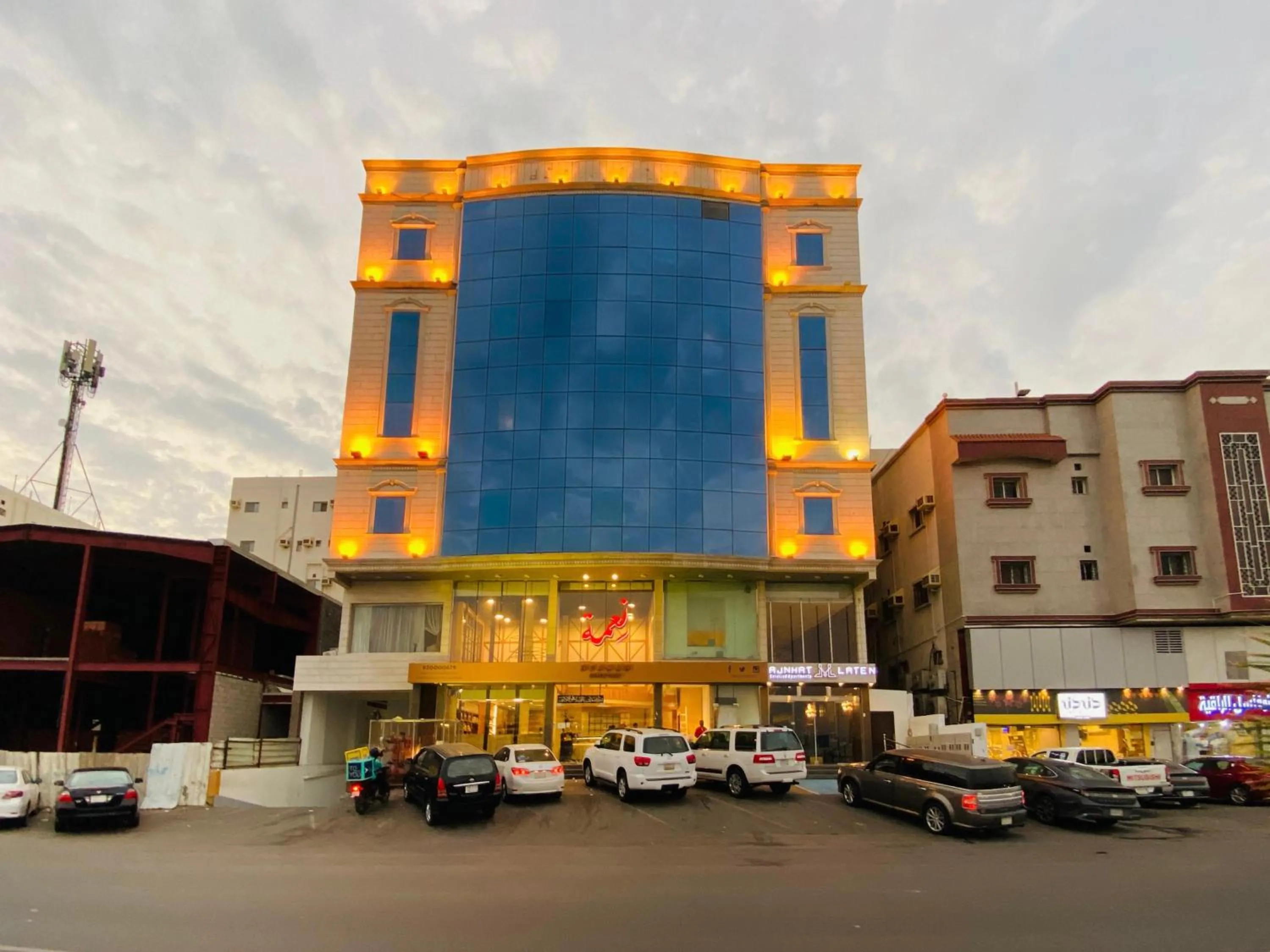 Property building in Laten Suites Serviced Apartment Al Naseem