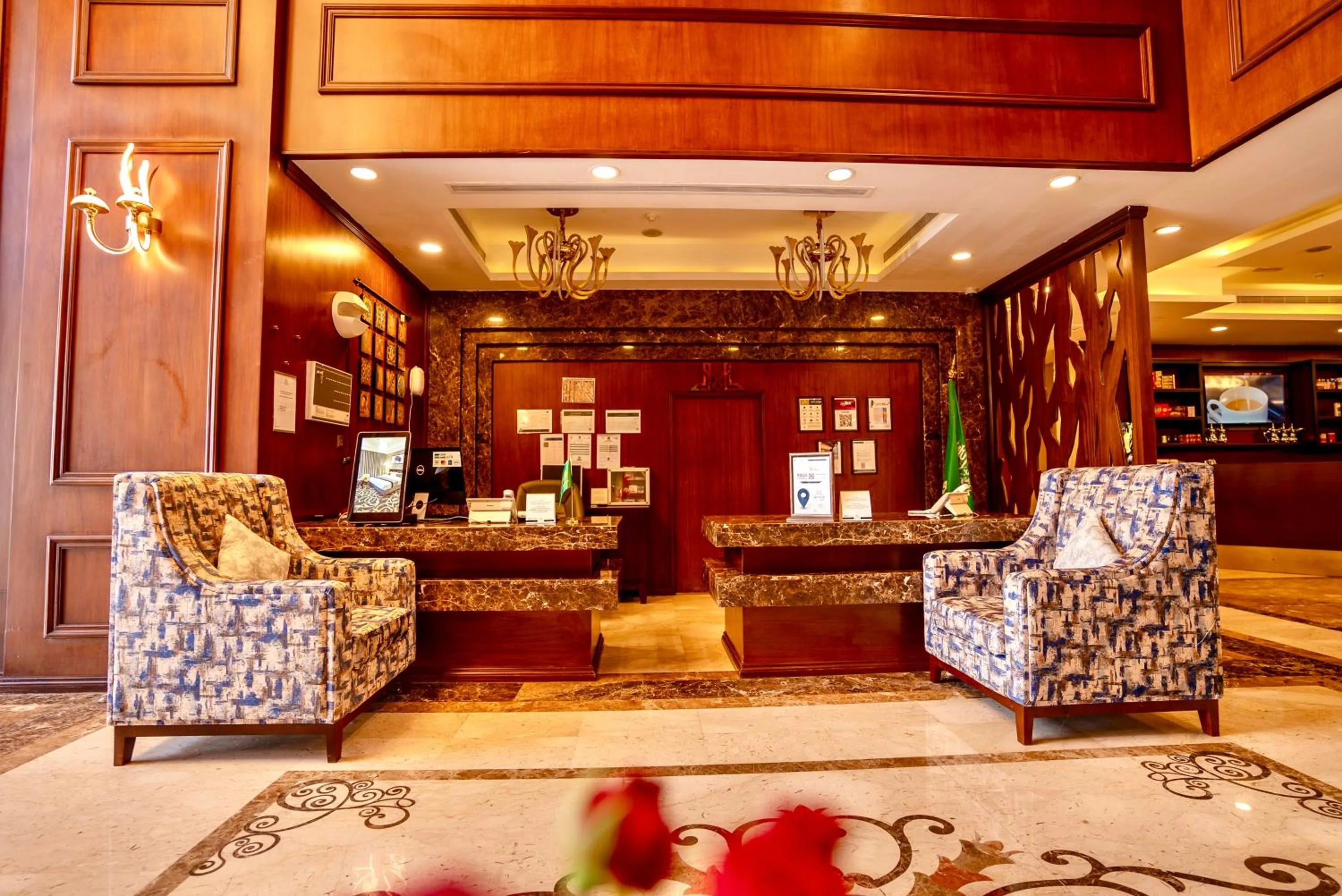 Lobby or reception in Laten Suites Serviced Apartment Al Naseem