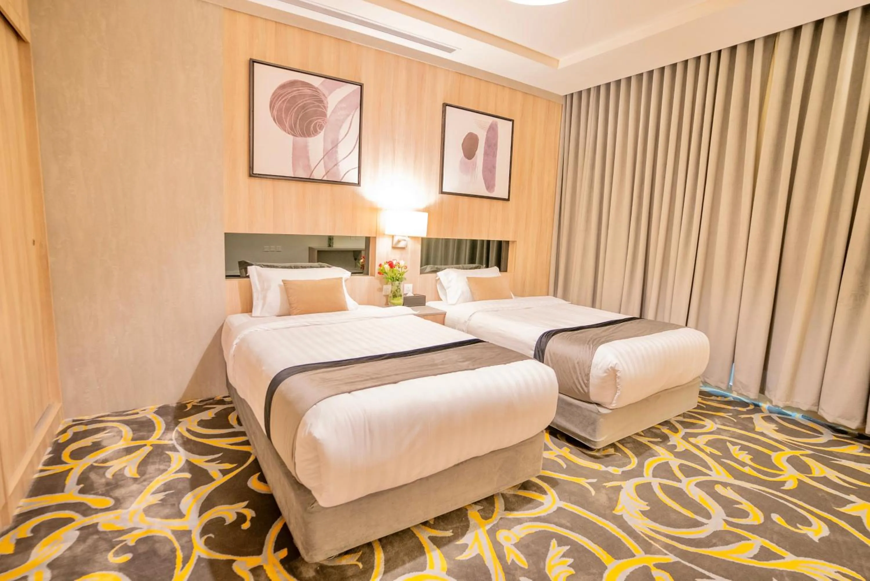 Photo of the whole room, Bed in Laten Suites Serviced Apartment Al Naseem