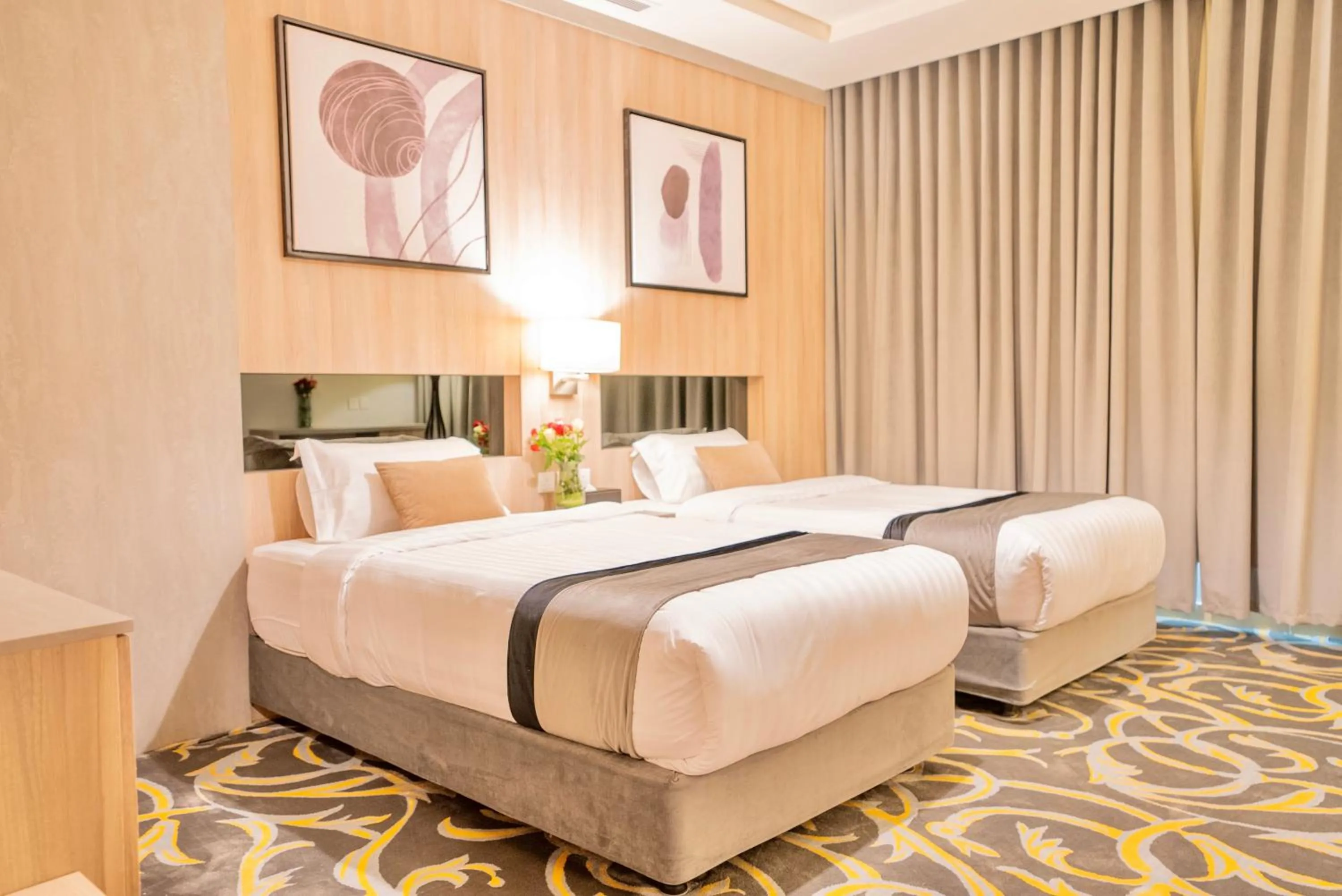 Photo of the whole room, Bed in Laten Suites Serviced Apartment Al Naseem