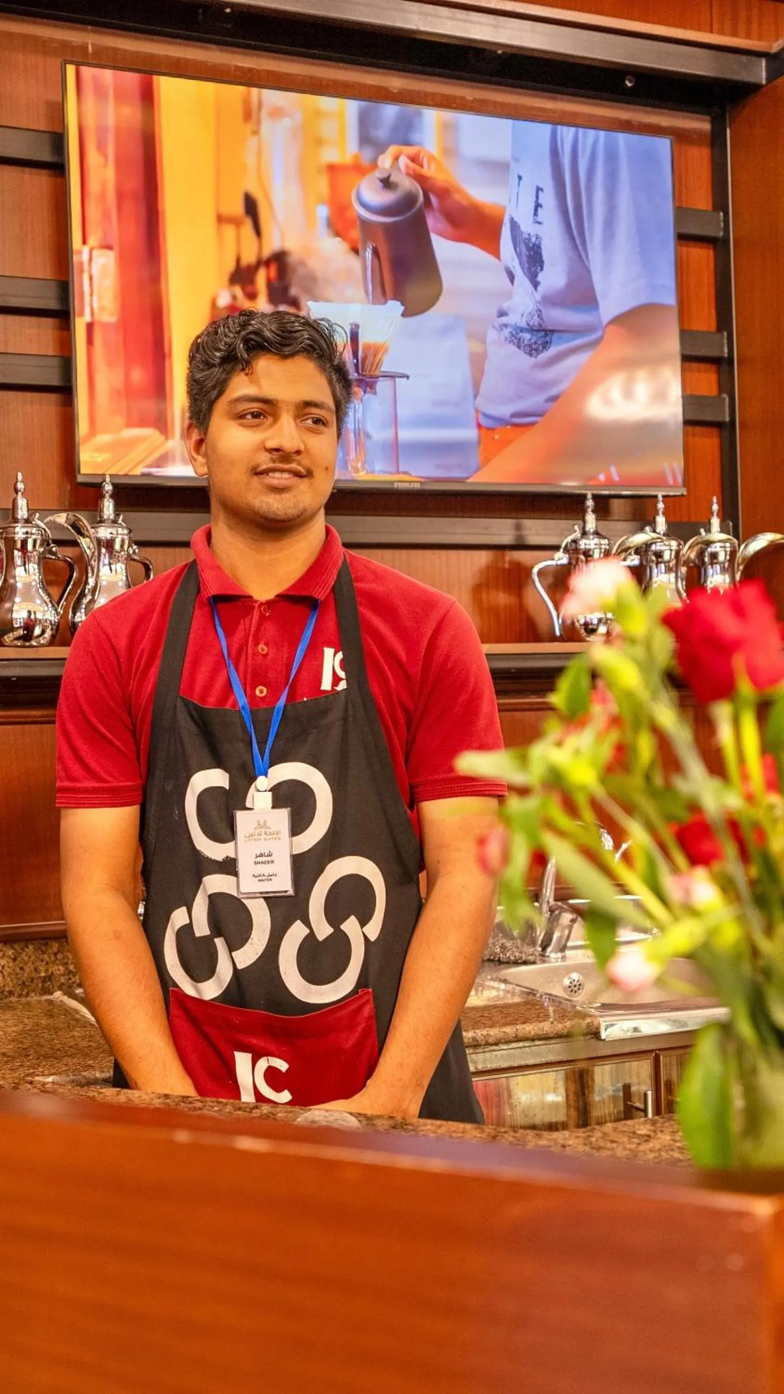 Staff in Laten Suites Serviced Apartment Al Naseem