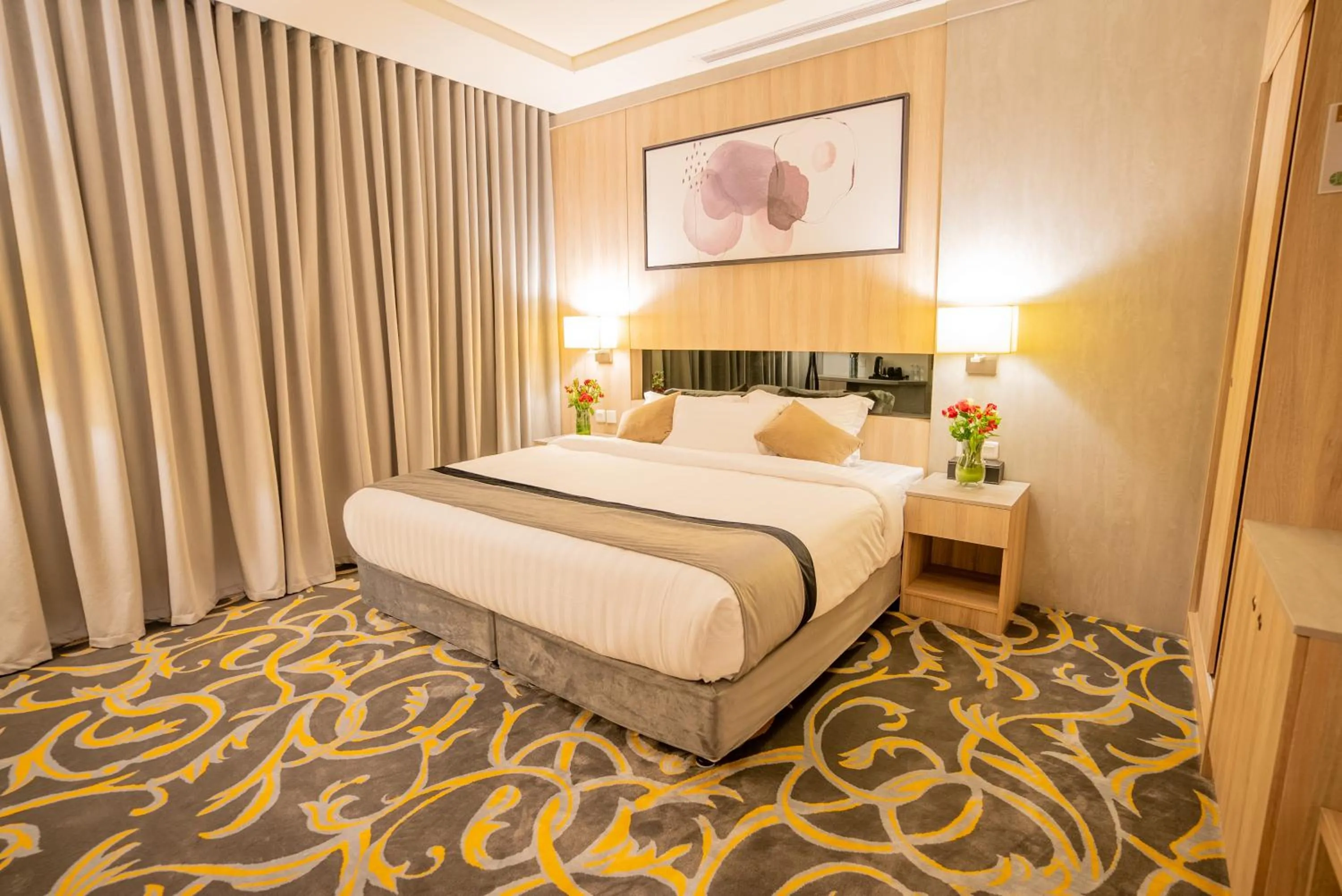 Bedroom, Bed in Laten Suites Serviced Apartment Al Naseem