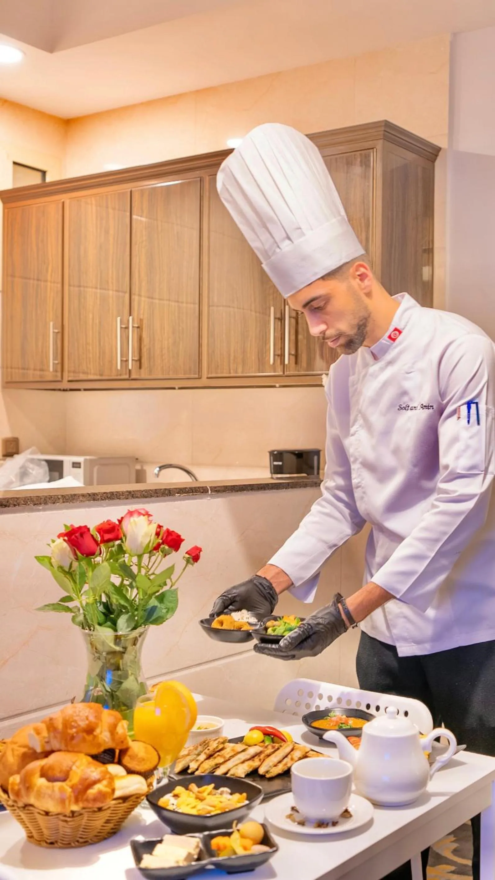 Food and drinks in Laten Suites Serviced Apartment Al Naseem