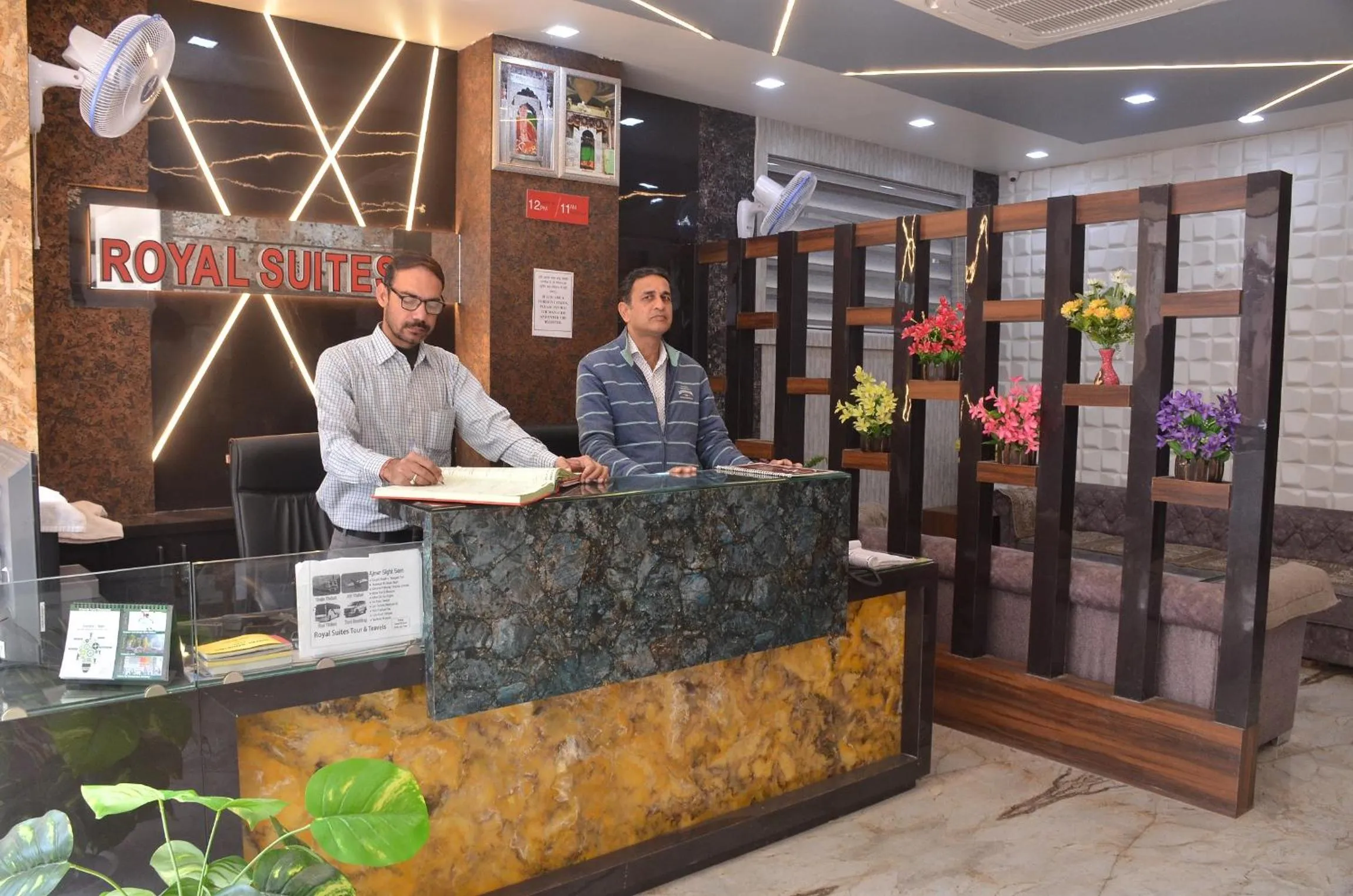 Staff in Hotel Royal Suites