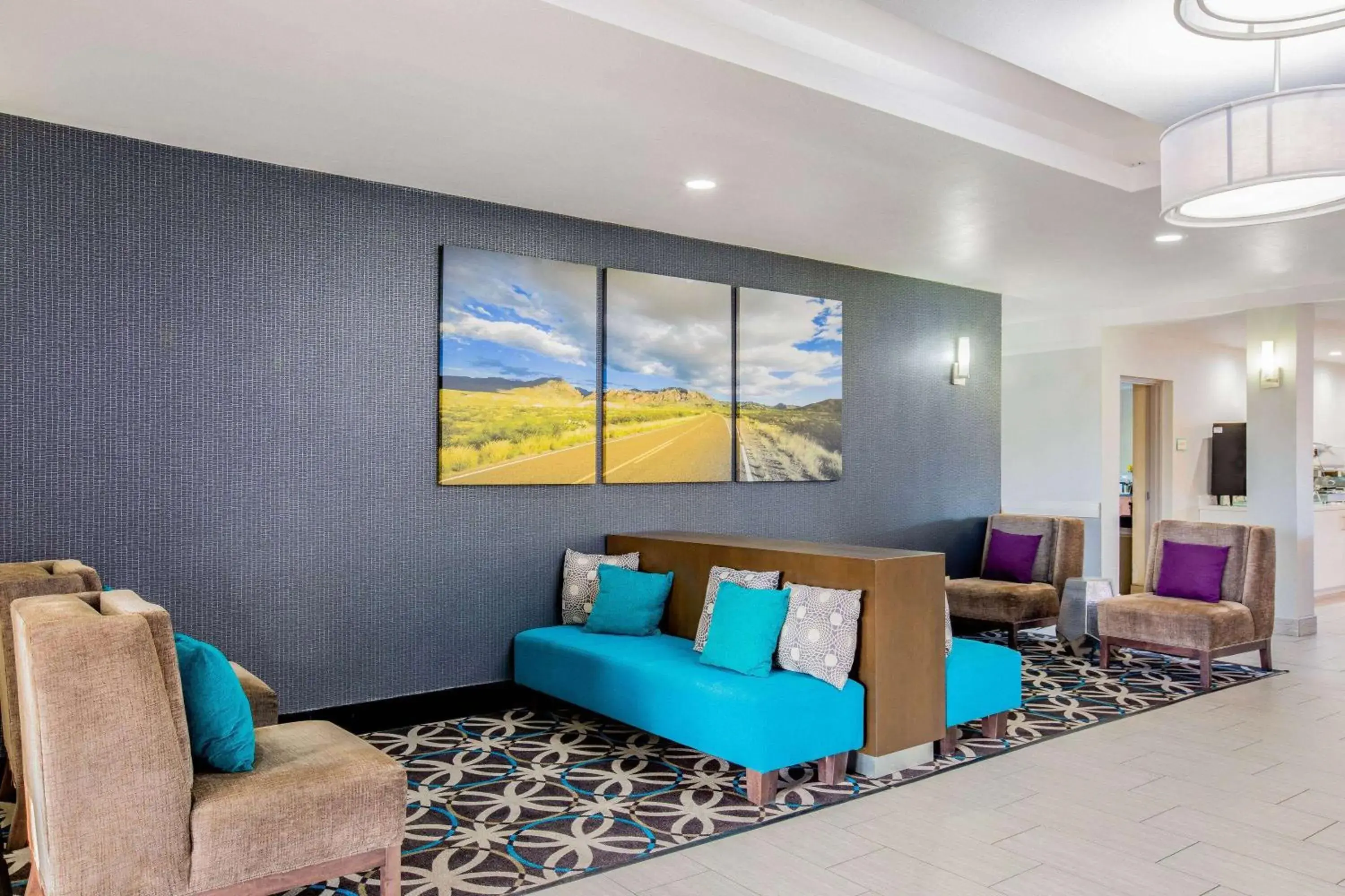 Lobby or reception in La Quinta by Wyndham Mission at West McAllen Lobby or reception in La Quinta by Wyndham Mission at West McAllen