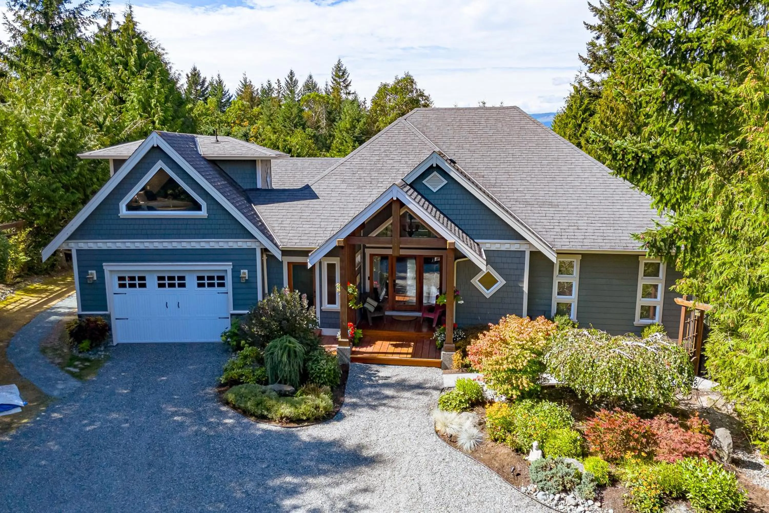 Property building in Shawnigan Suite B & B