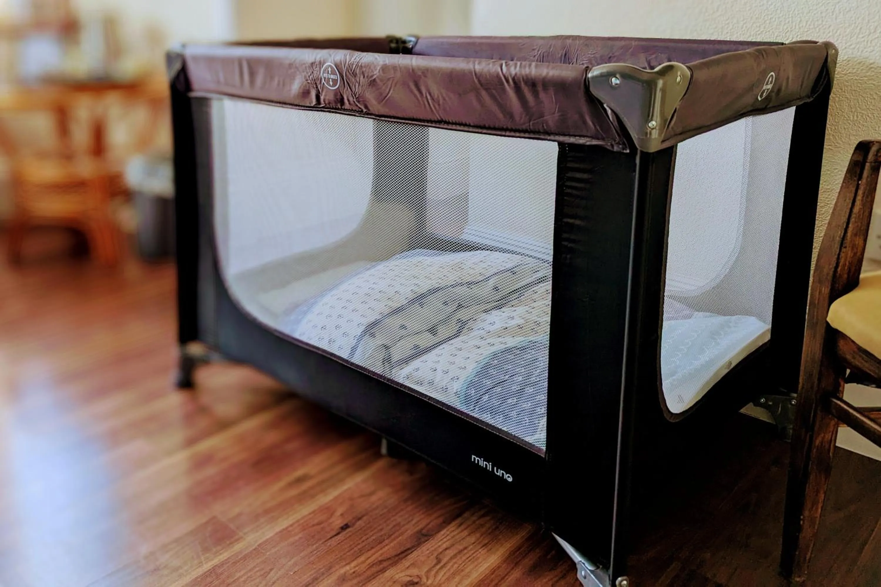 Bed in The Coo's Guest House