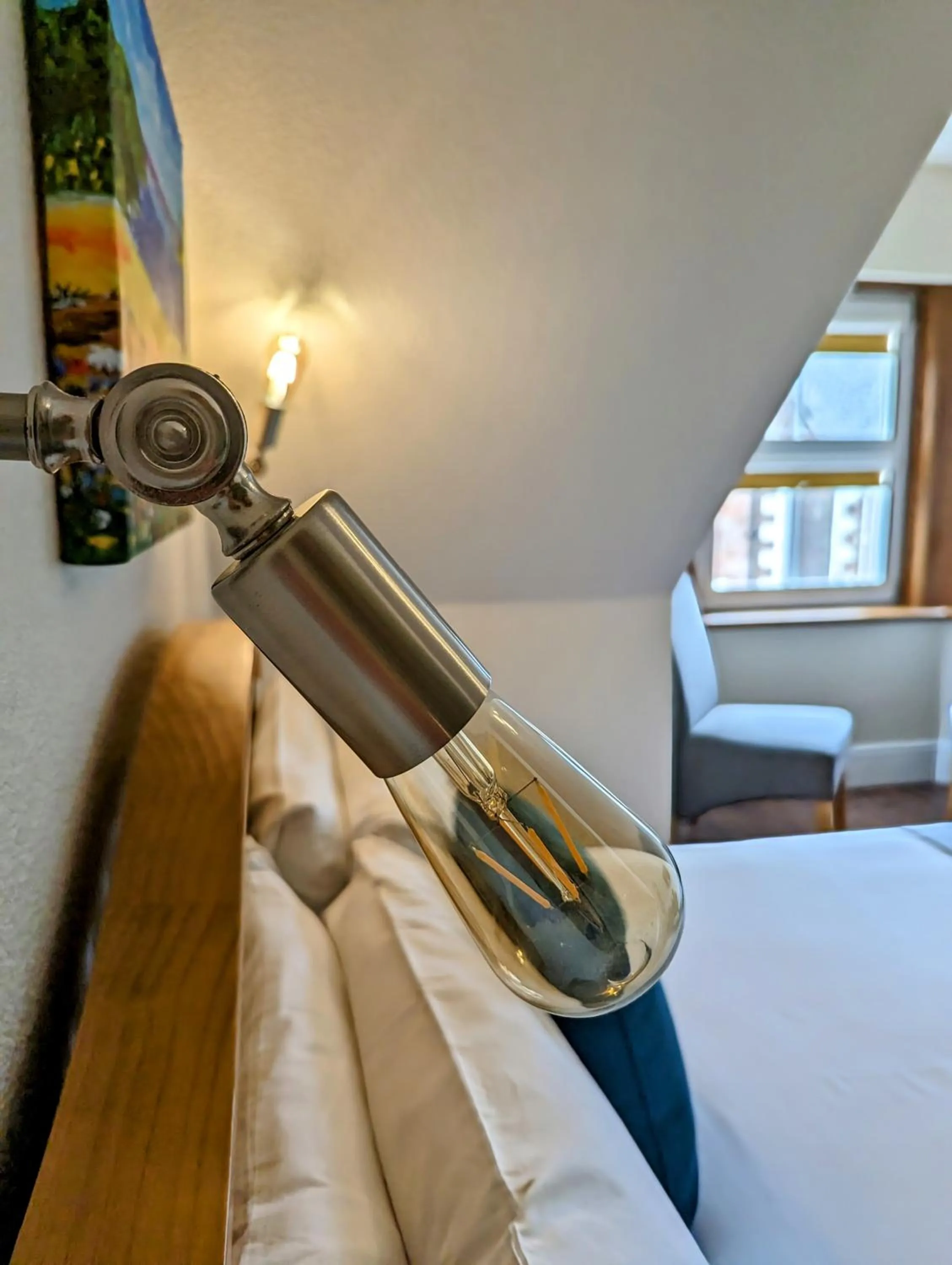 Bed in The Coo's Guest House