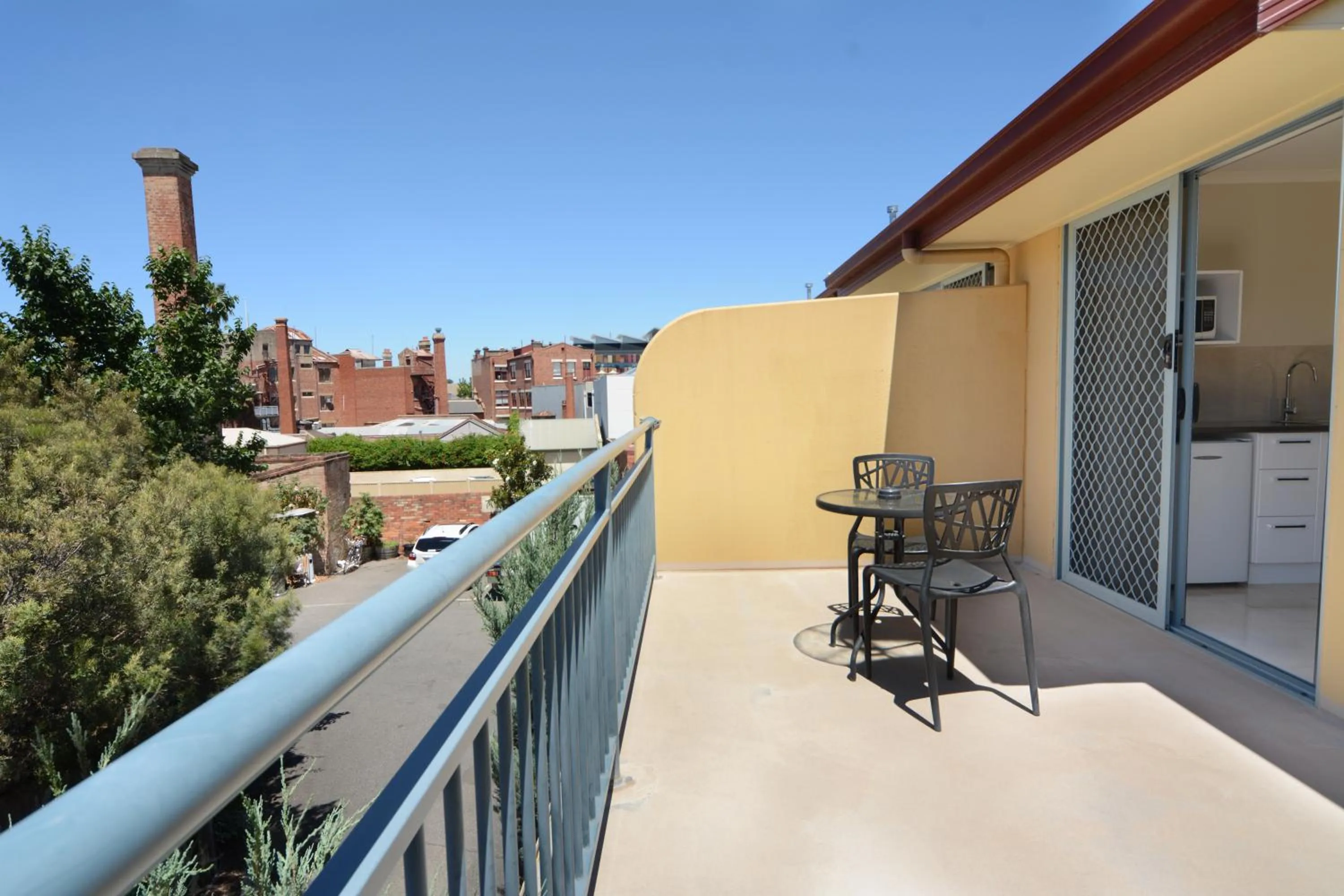 Balcony/Terrace in City Centre Motel
