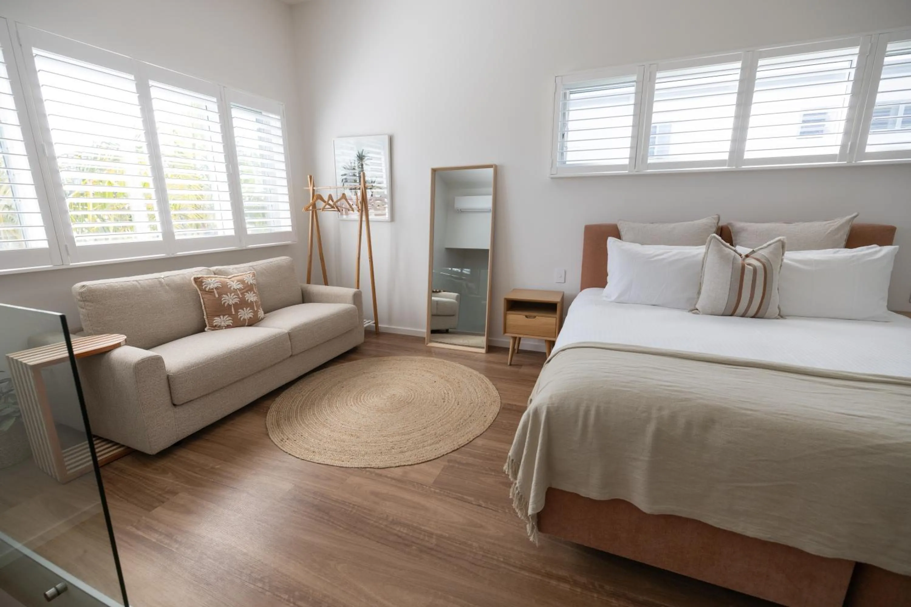 Bed in Aloha Byron Bay