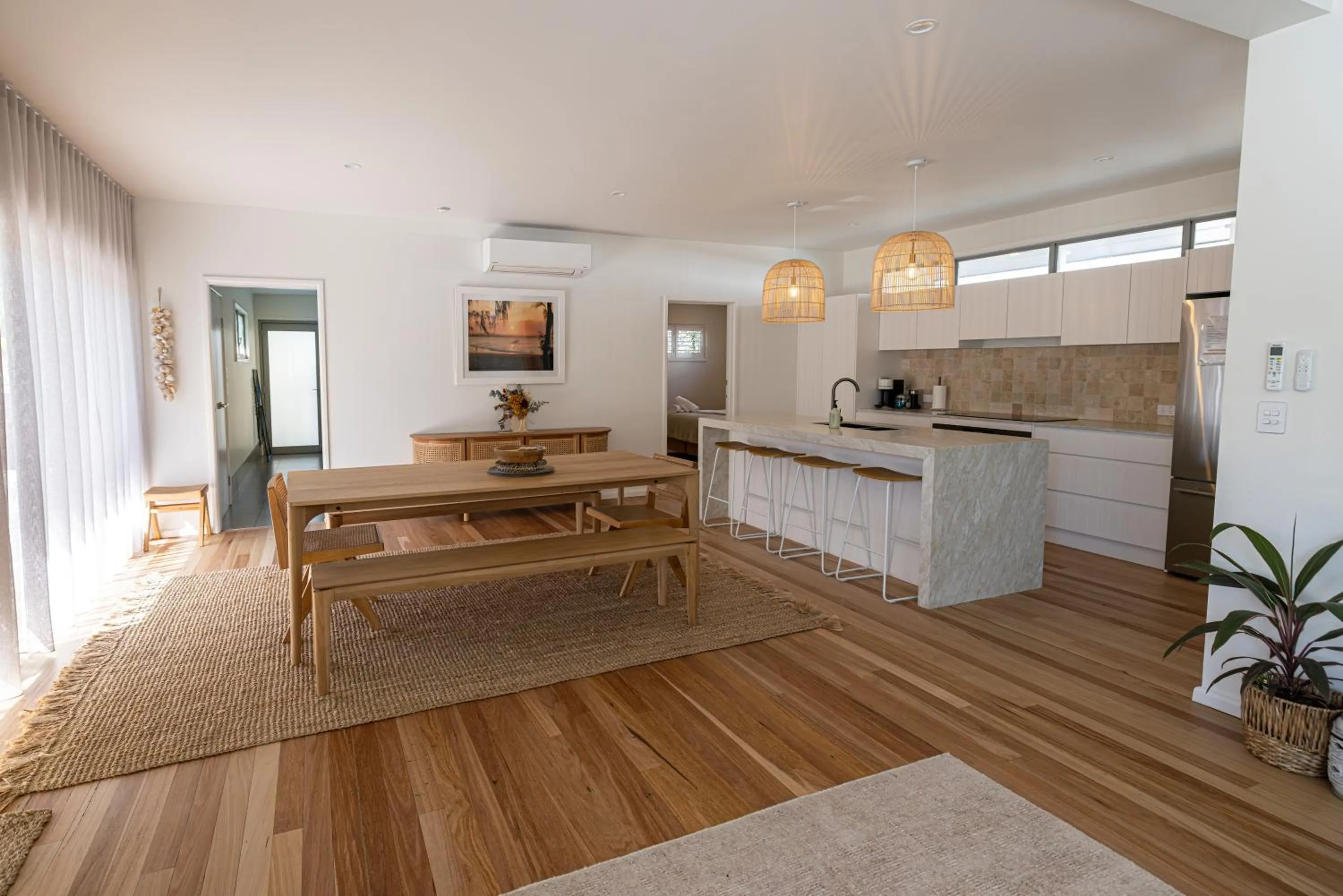 Living room in Aloha Byron Bay